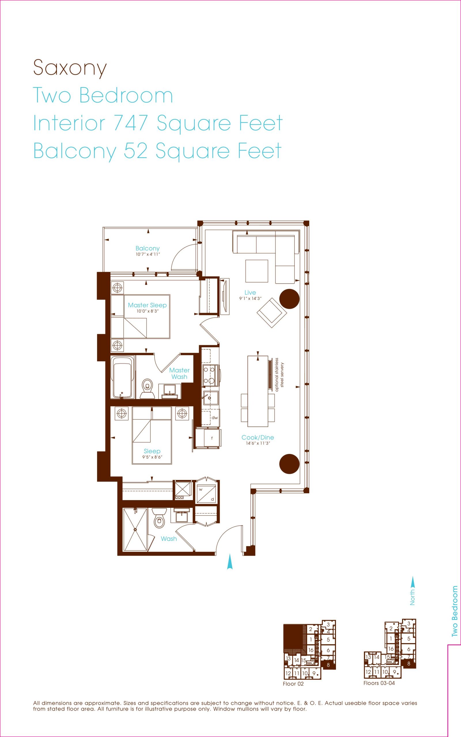 Saxony floor plan