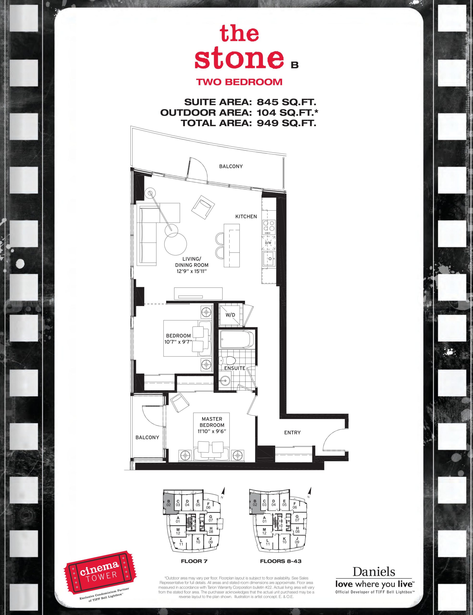 The Stone floor plan