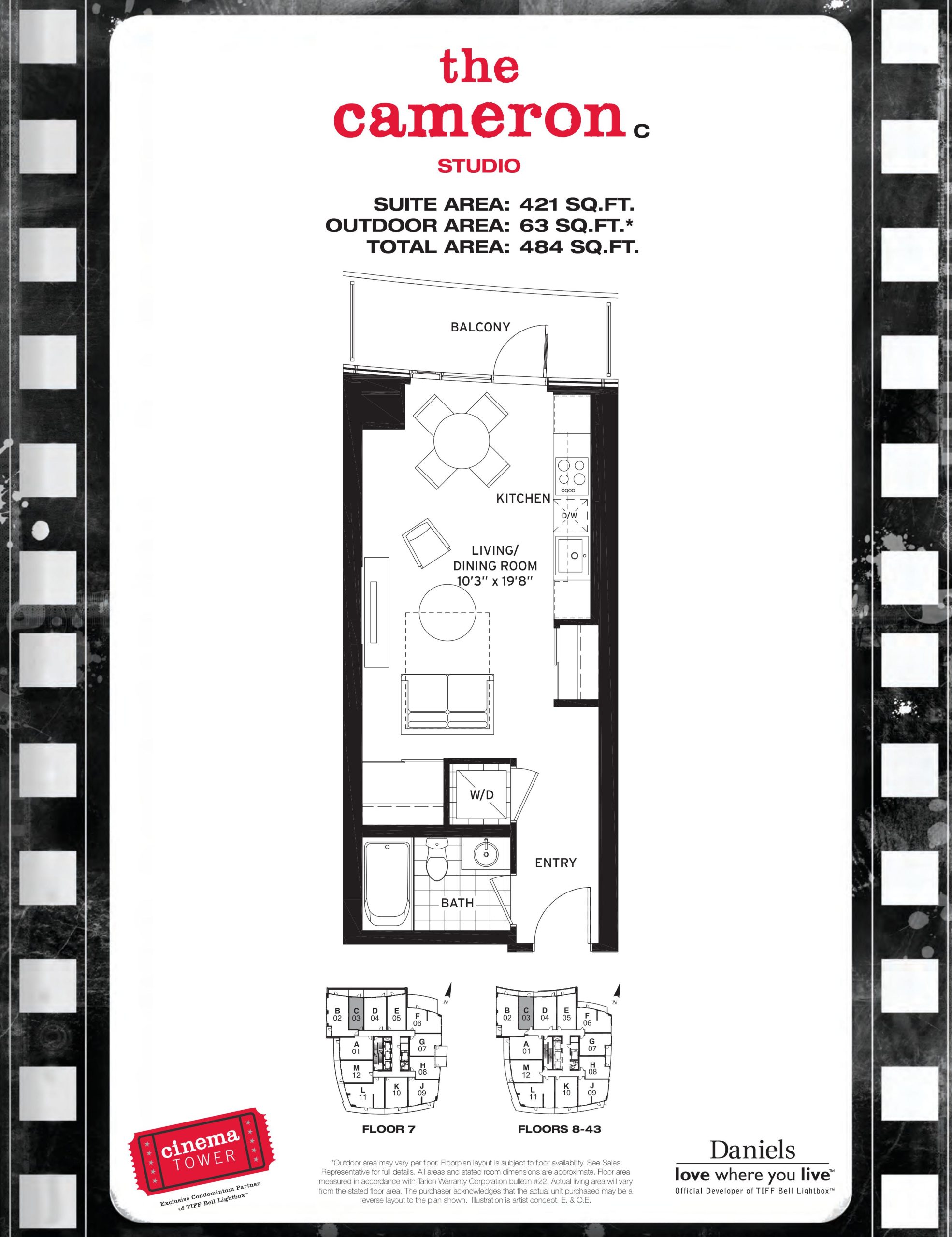 The Cameron floor plan