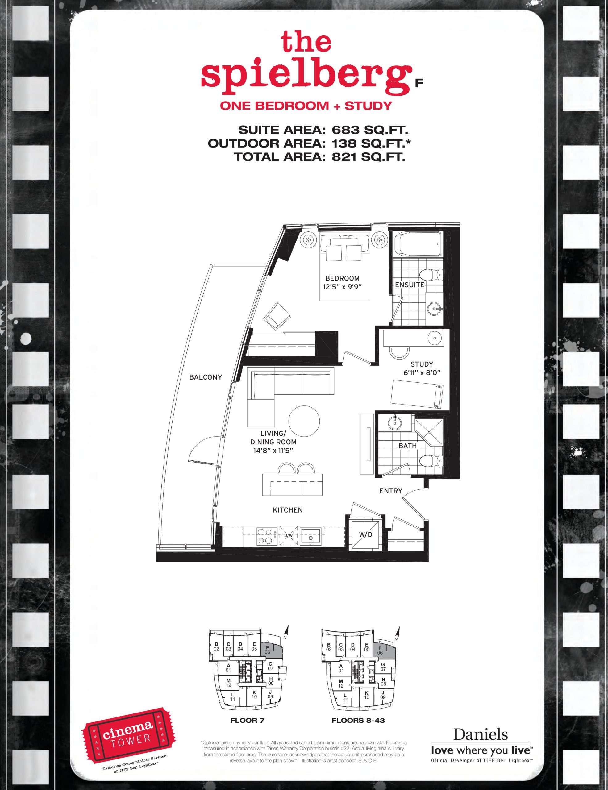 The Spielberg floor plan
