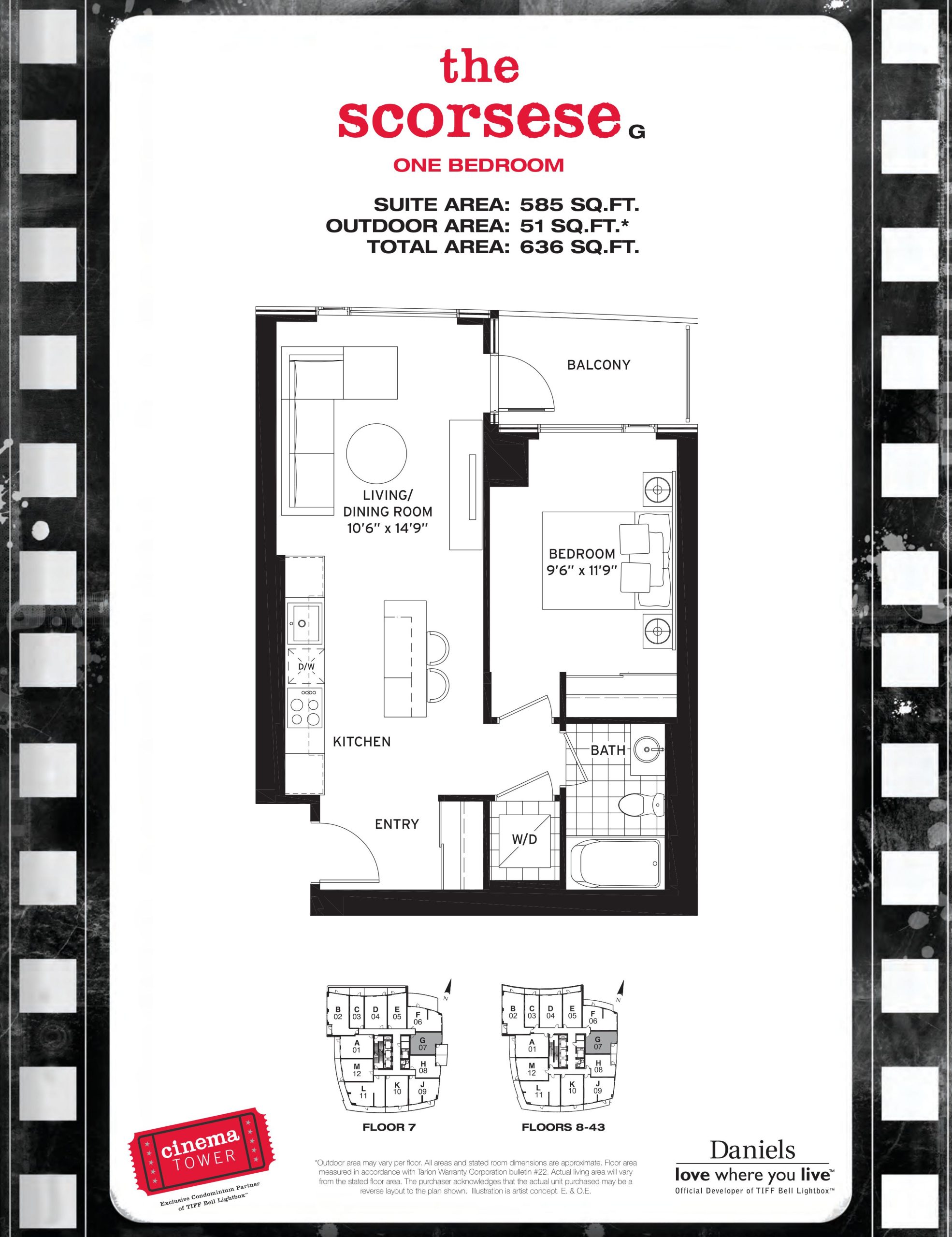 The Scorsese floor plan