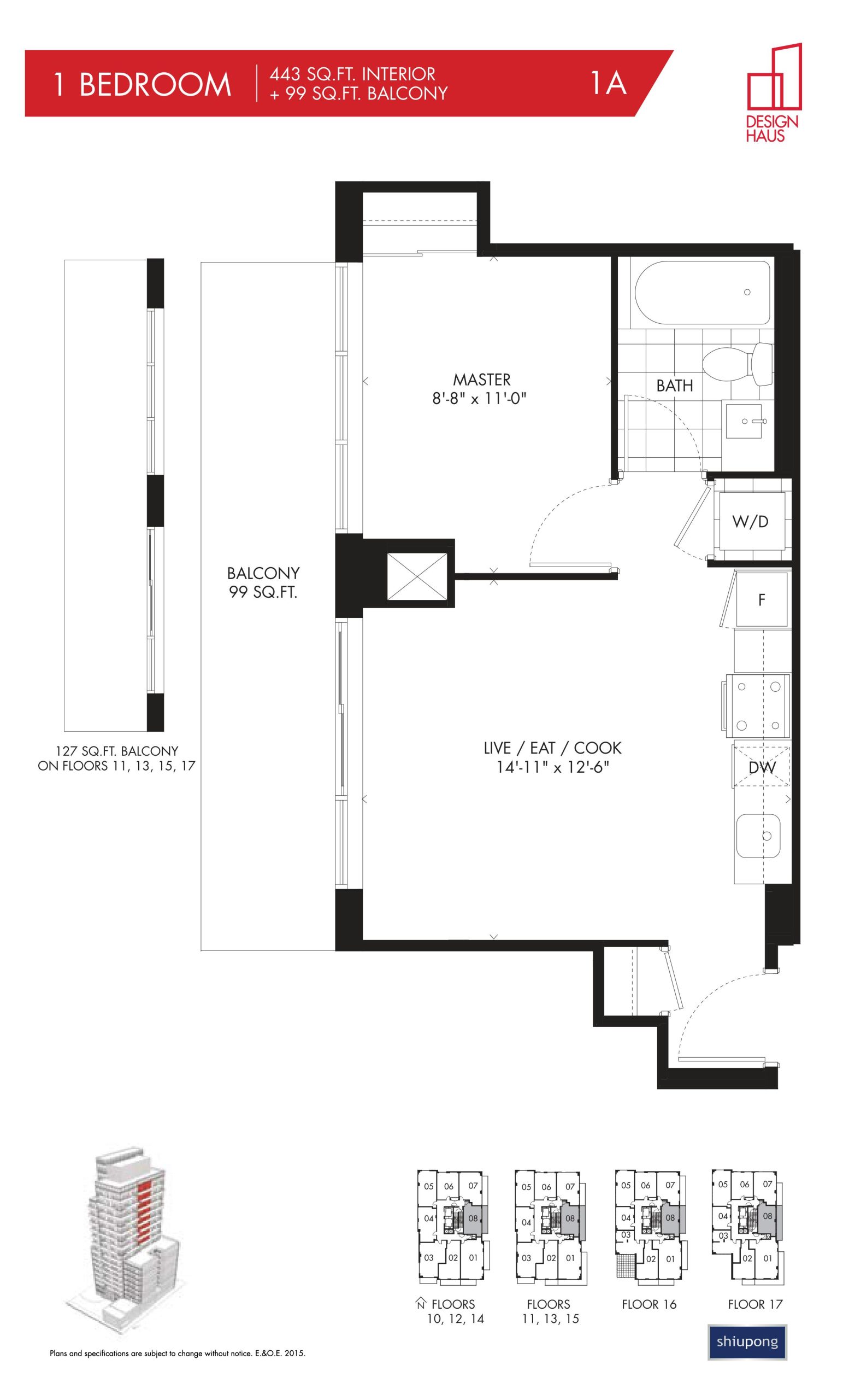 1A floor plan