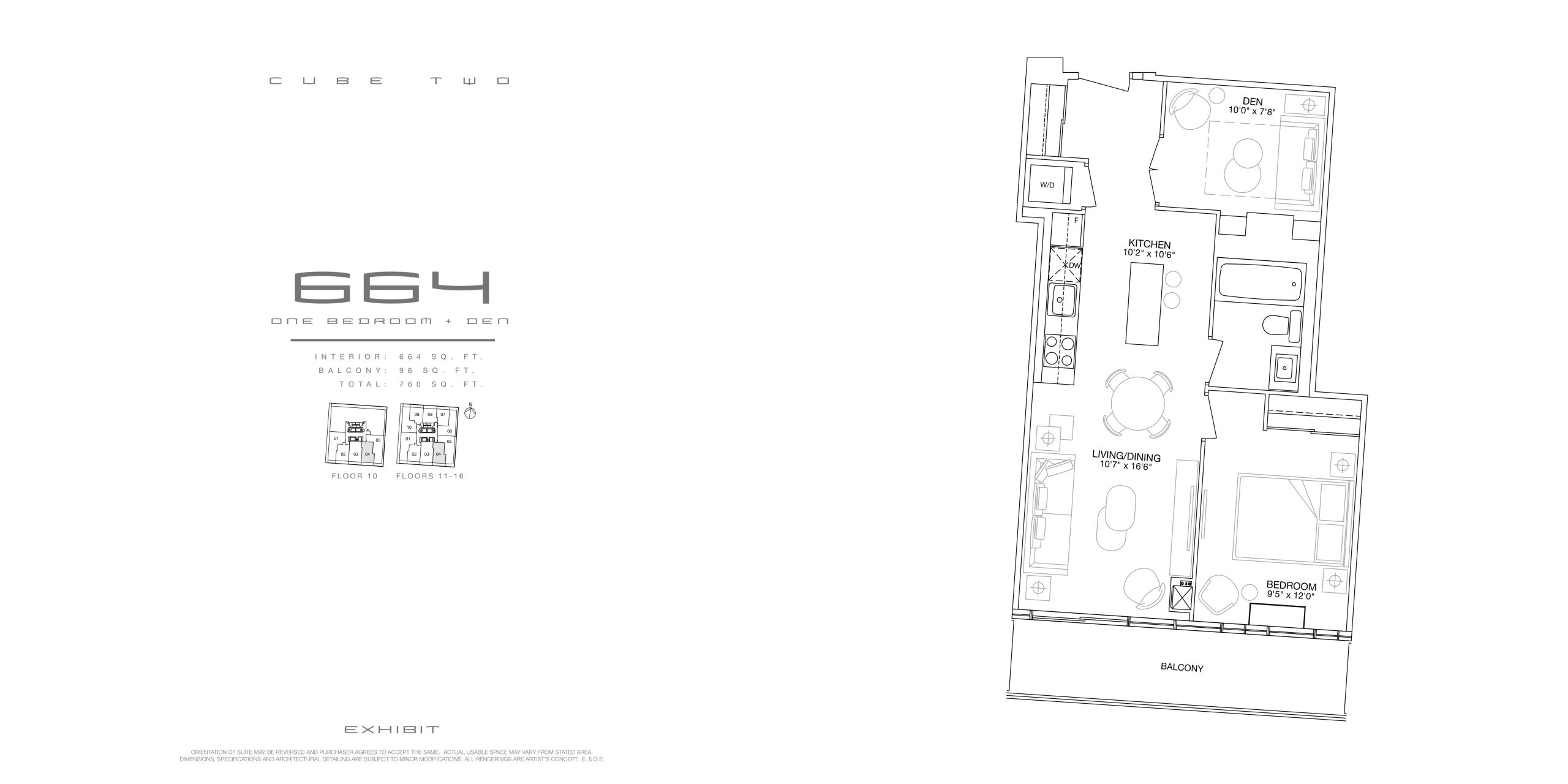664 floor plan