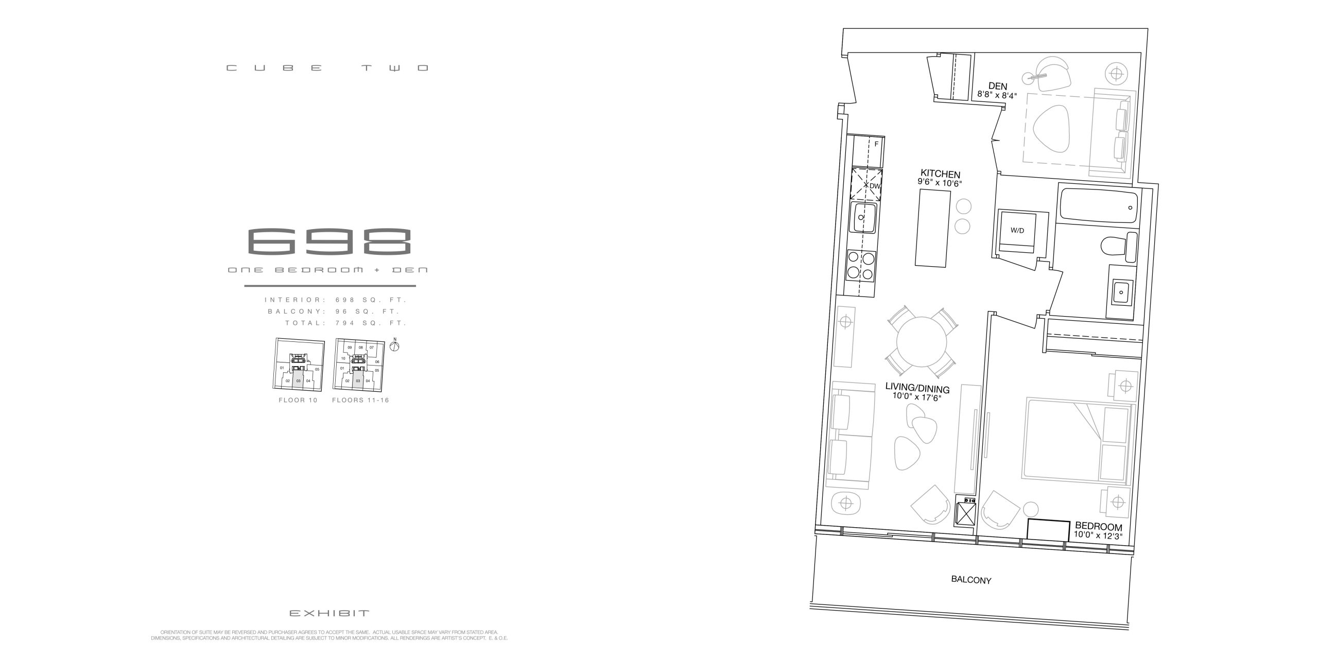 698 floor plan