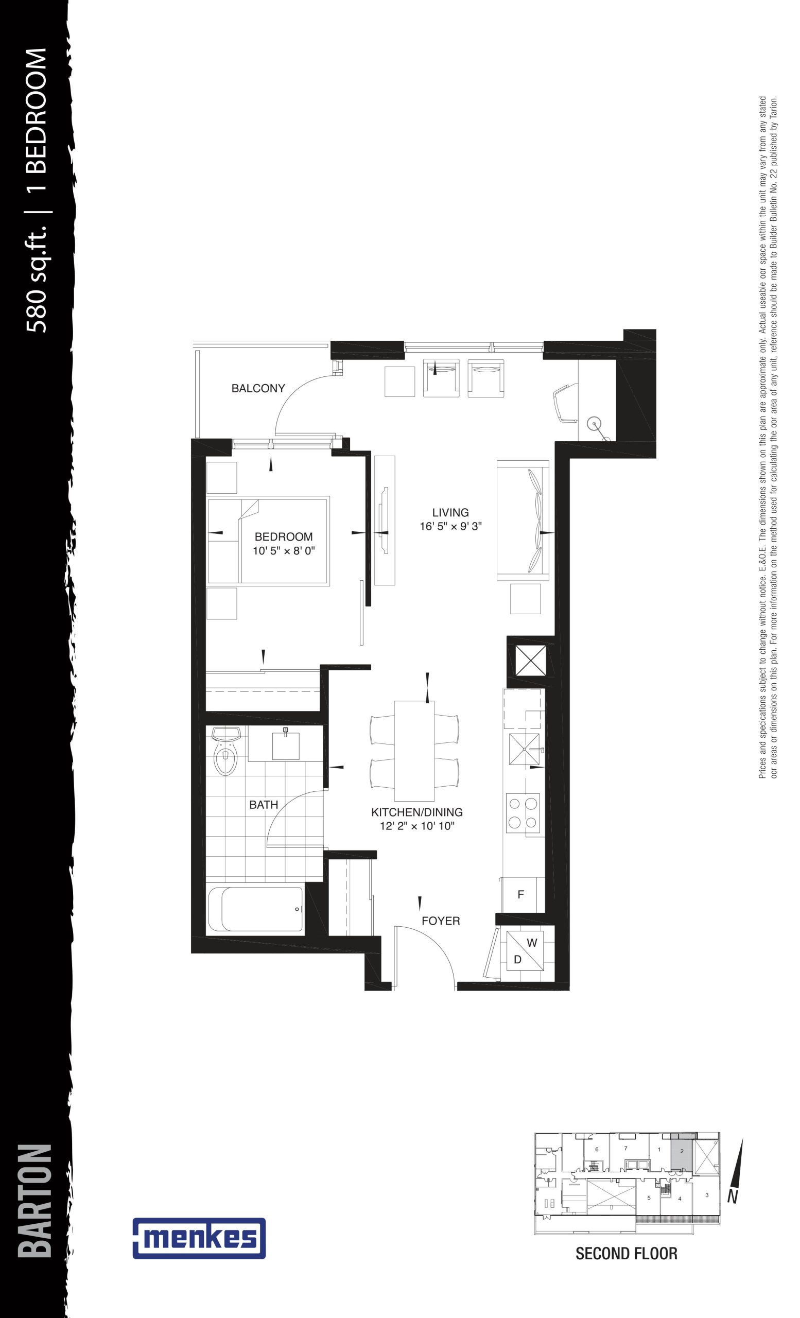 Barton floor plan