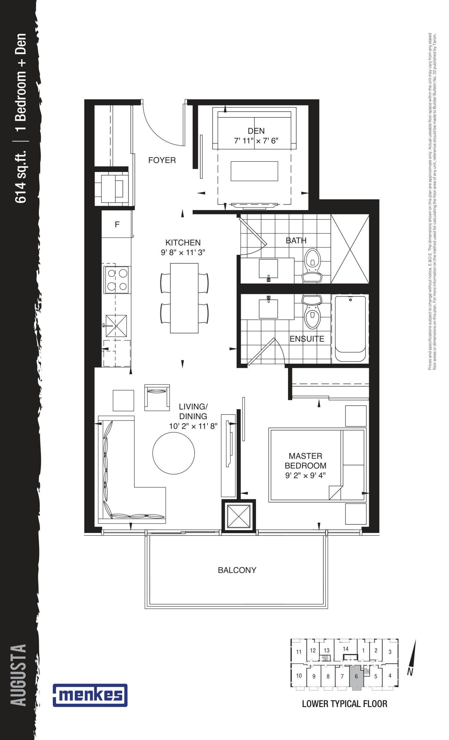 Augusta floor plan