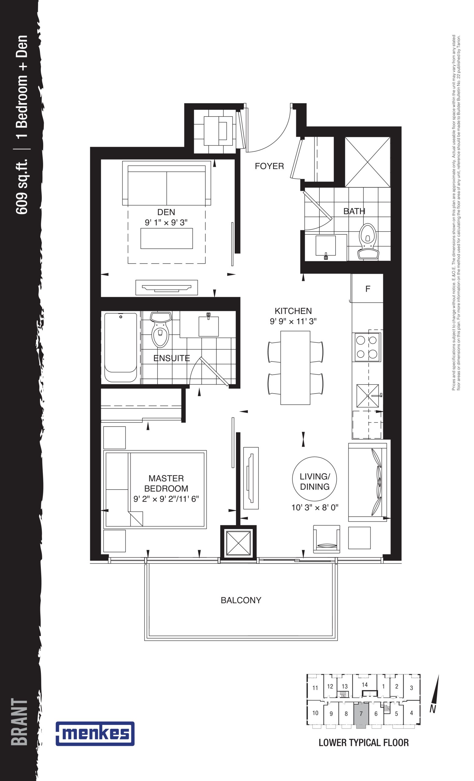 Brant floor plan