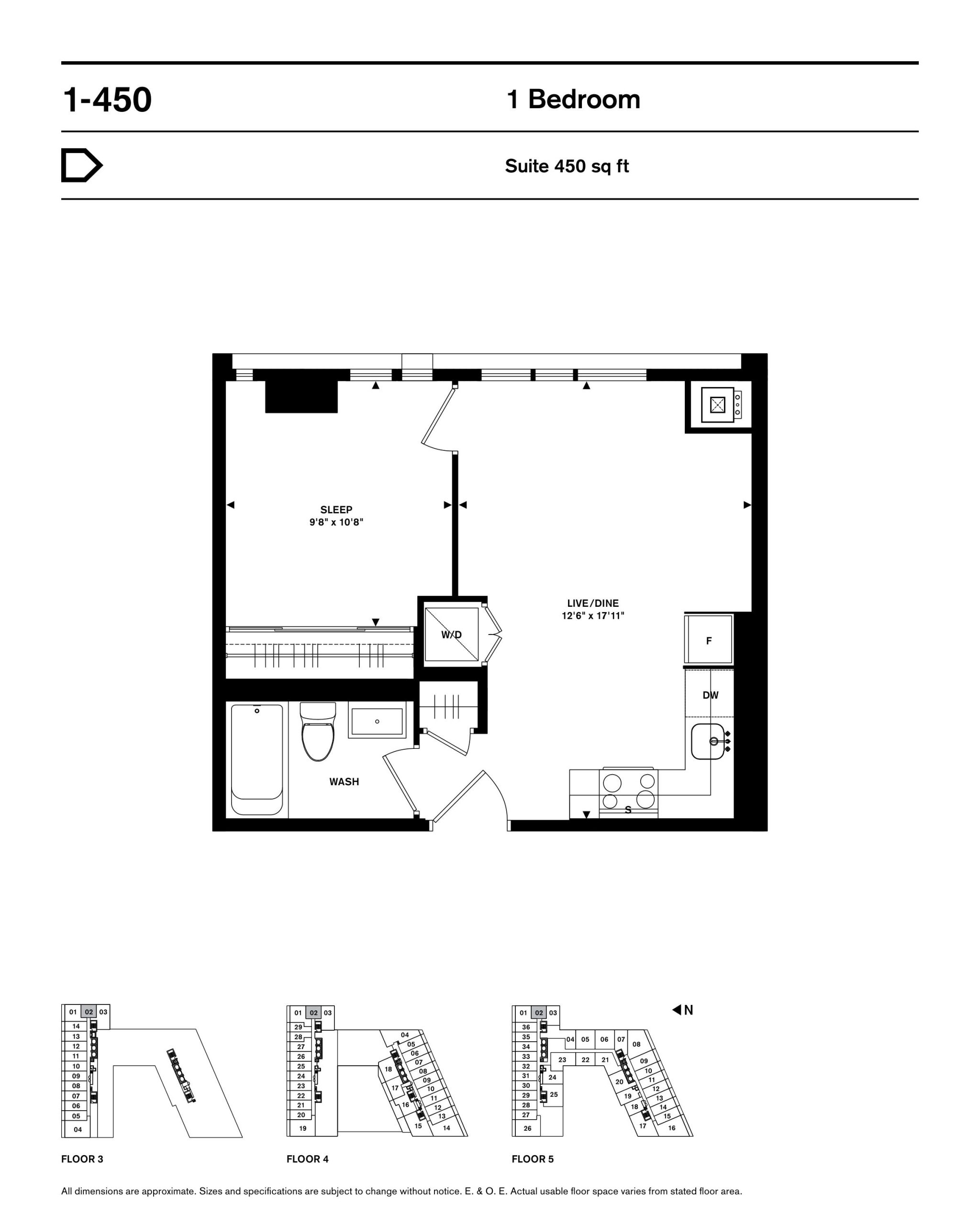 1-450 floor plan