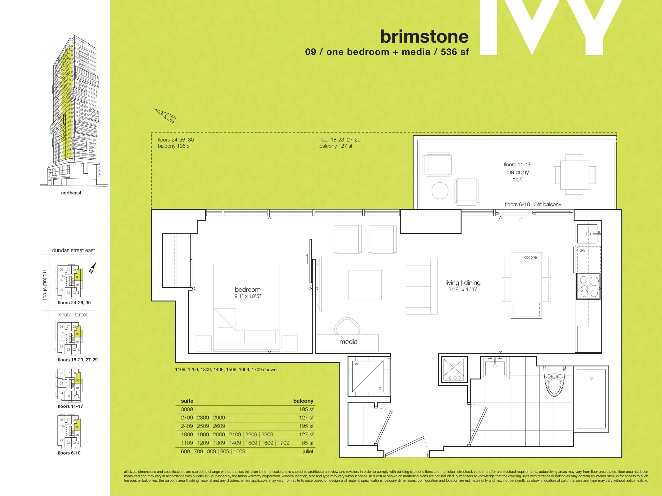 brimstone floor plan
