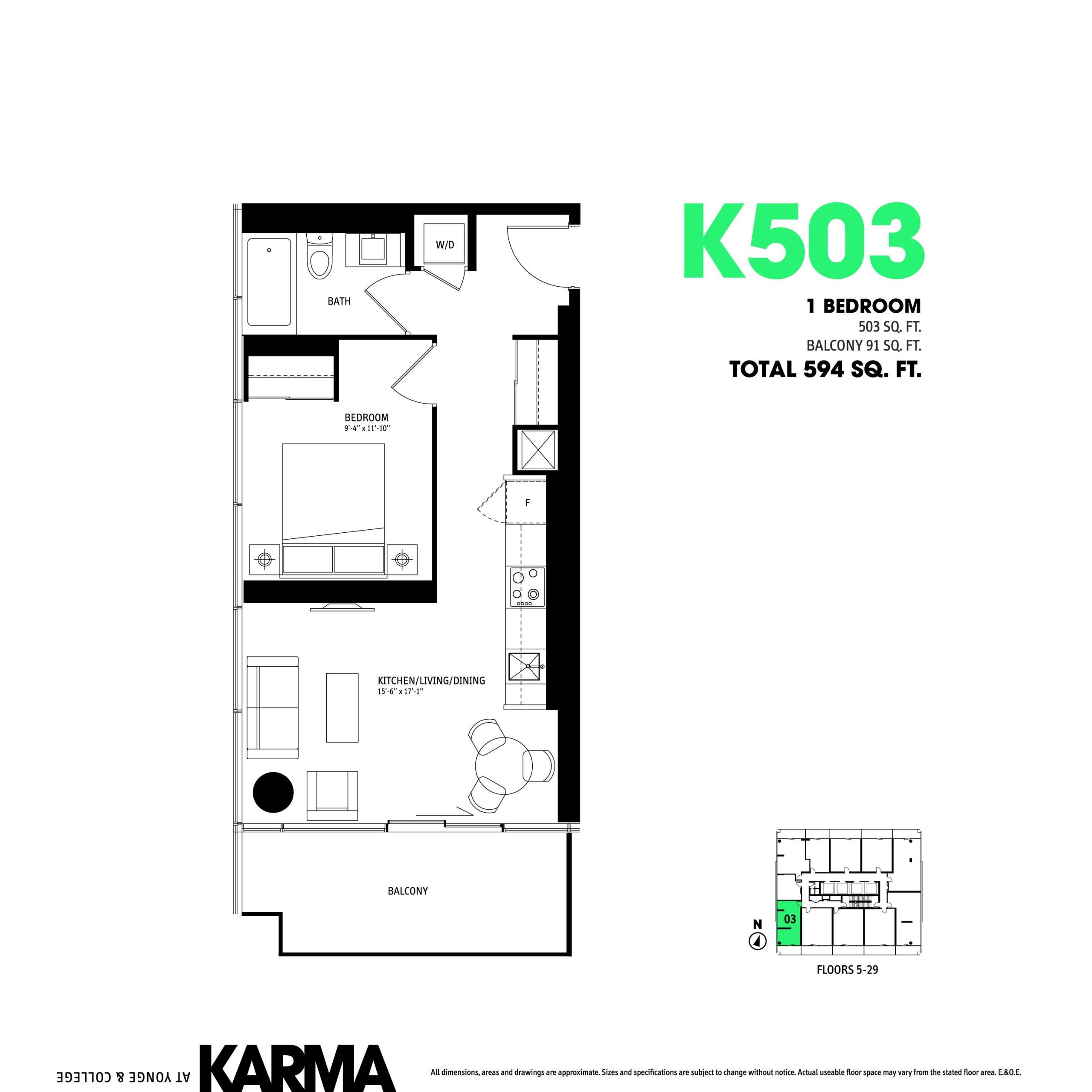 K503 floor plan