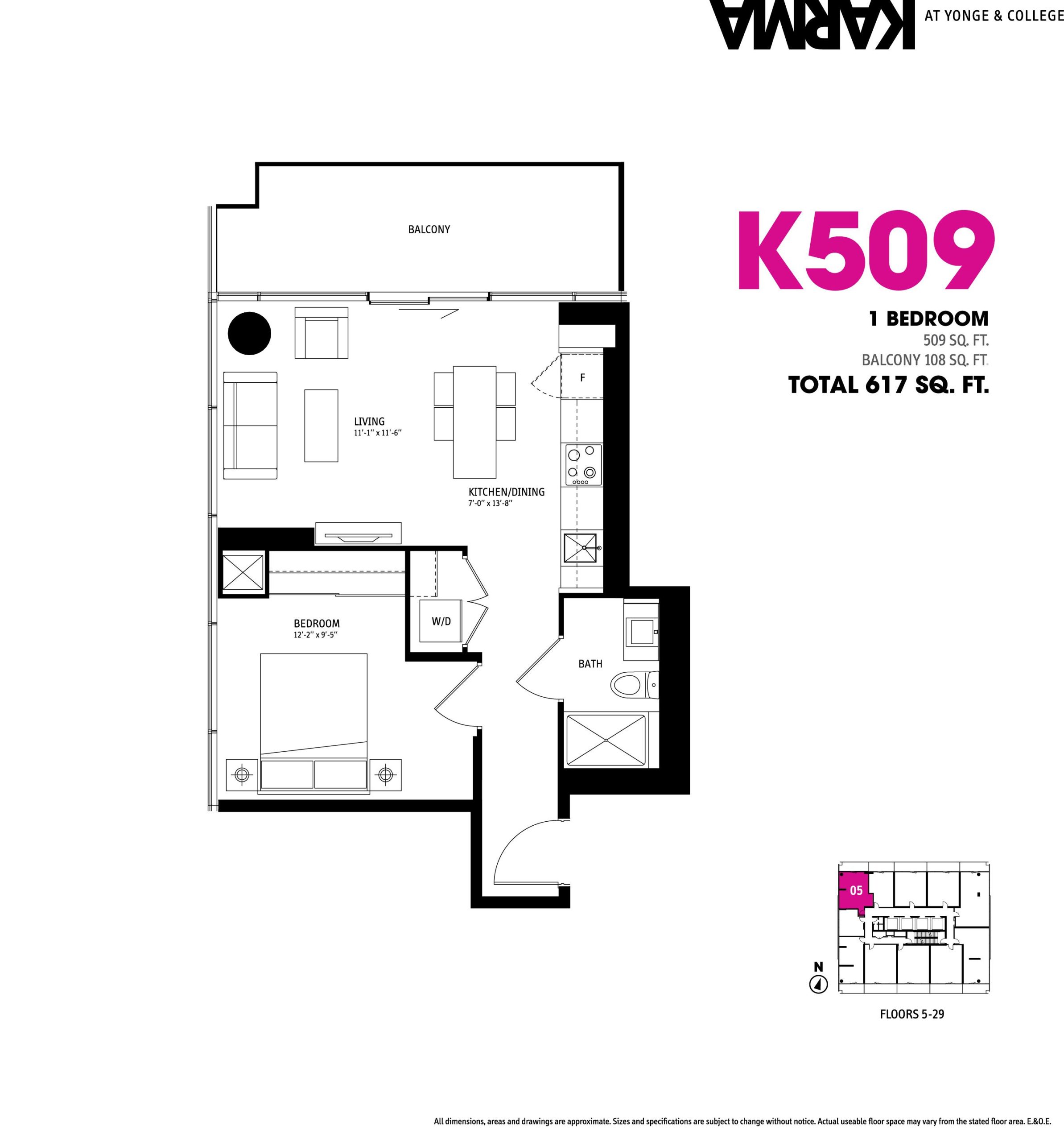 K509 floor plan