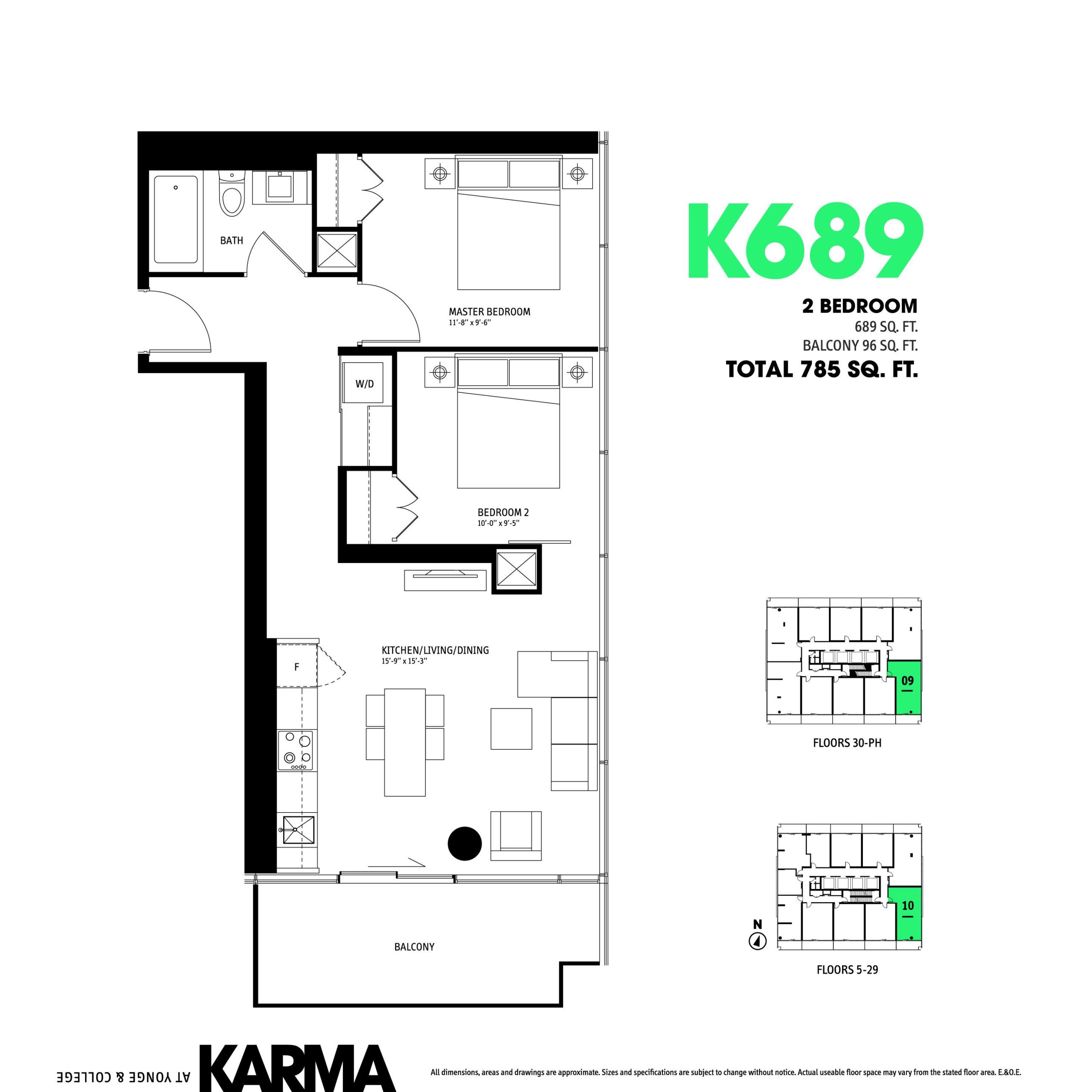 K689 floor plan