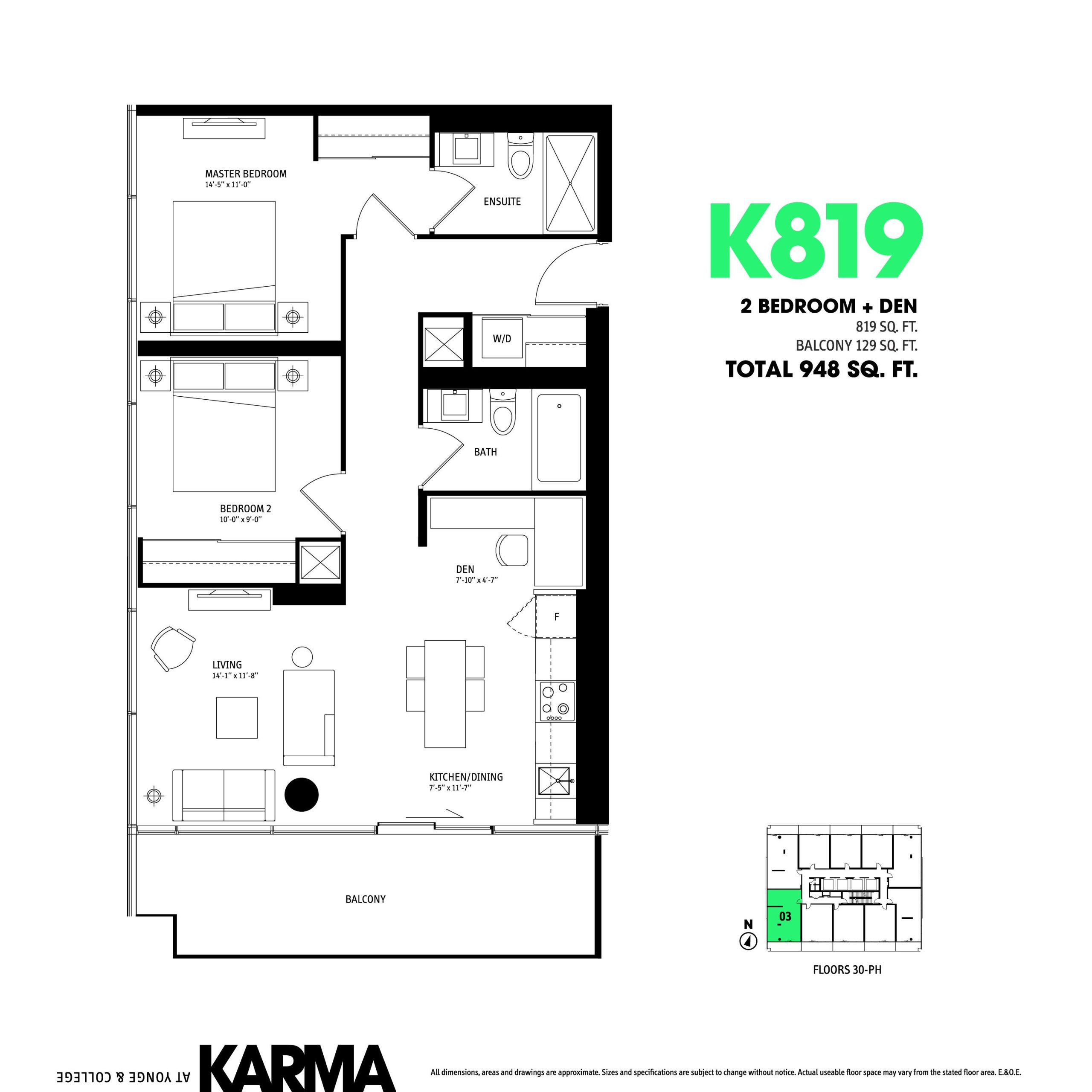 K819 floor plan