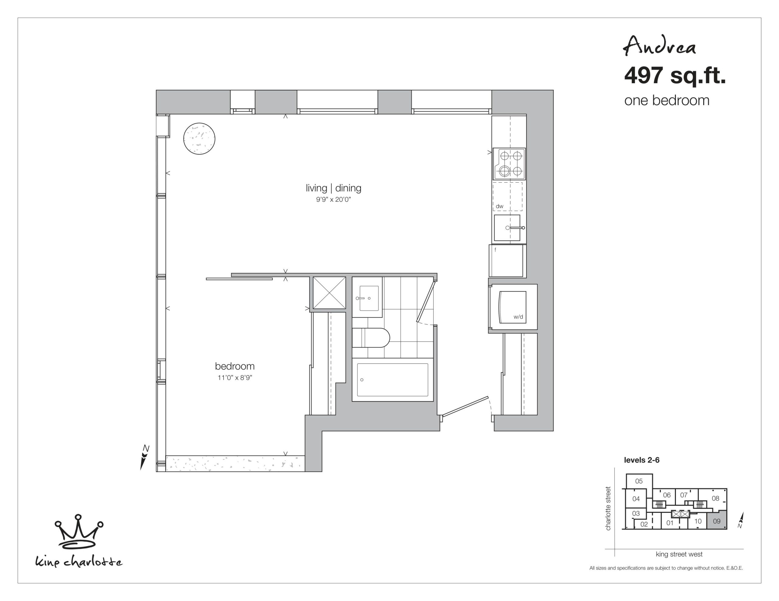 Andrea floor plan