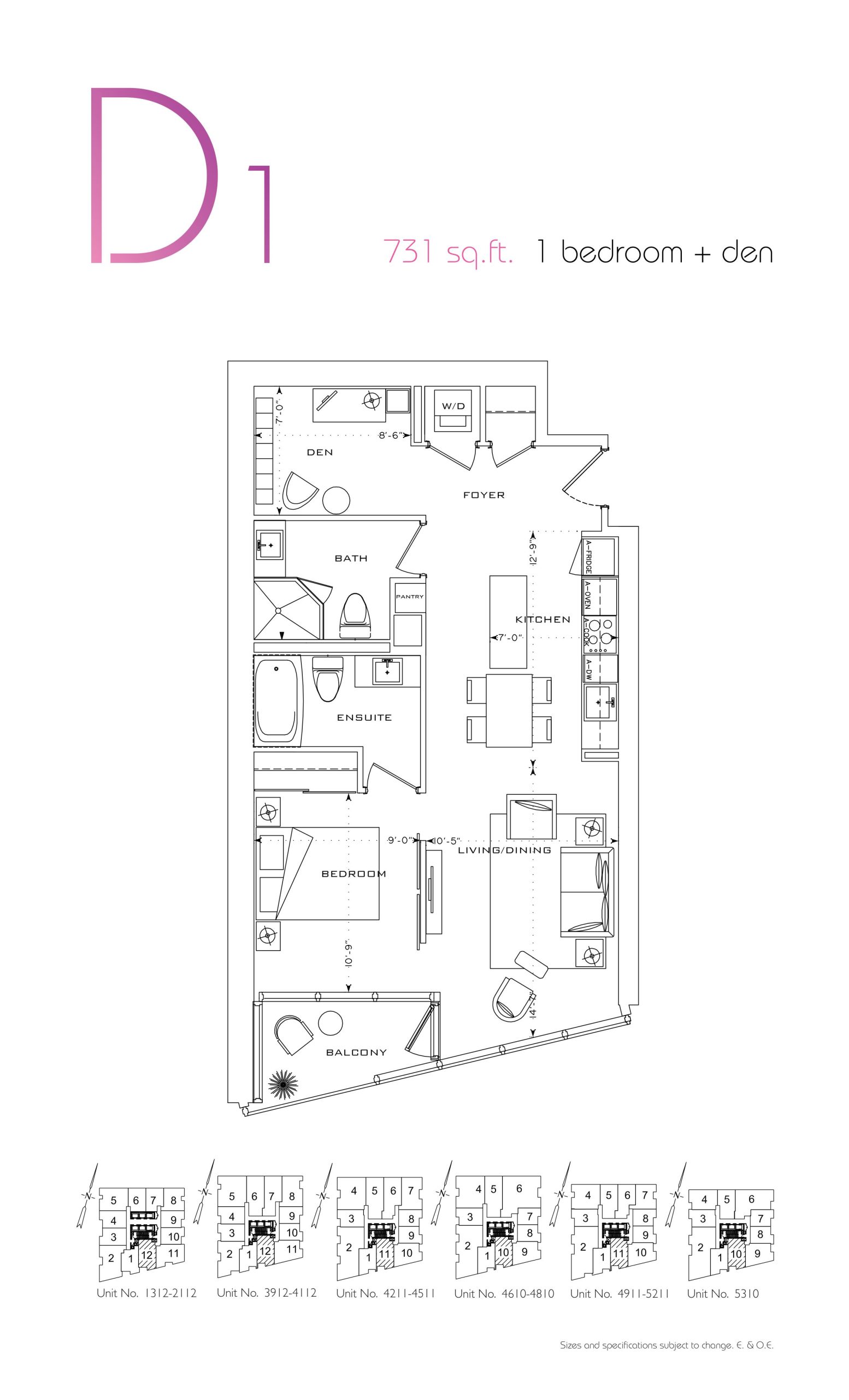 D1 floor plan