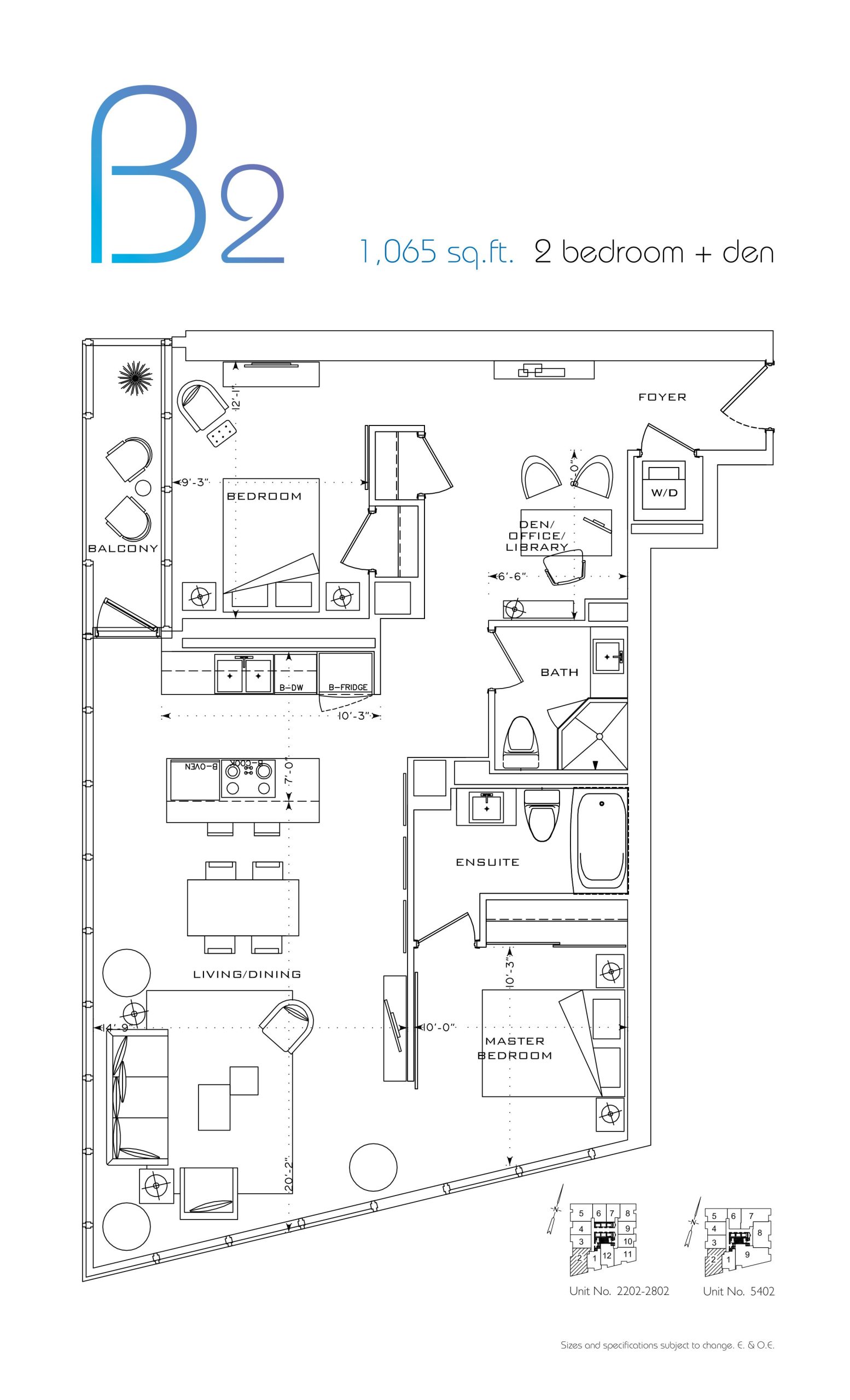 B2 floor plan