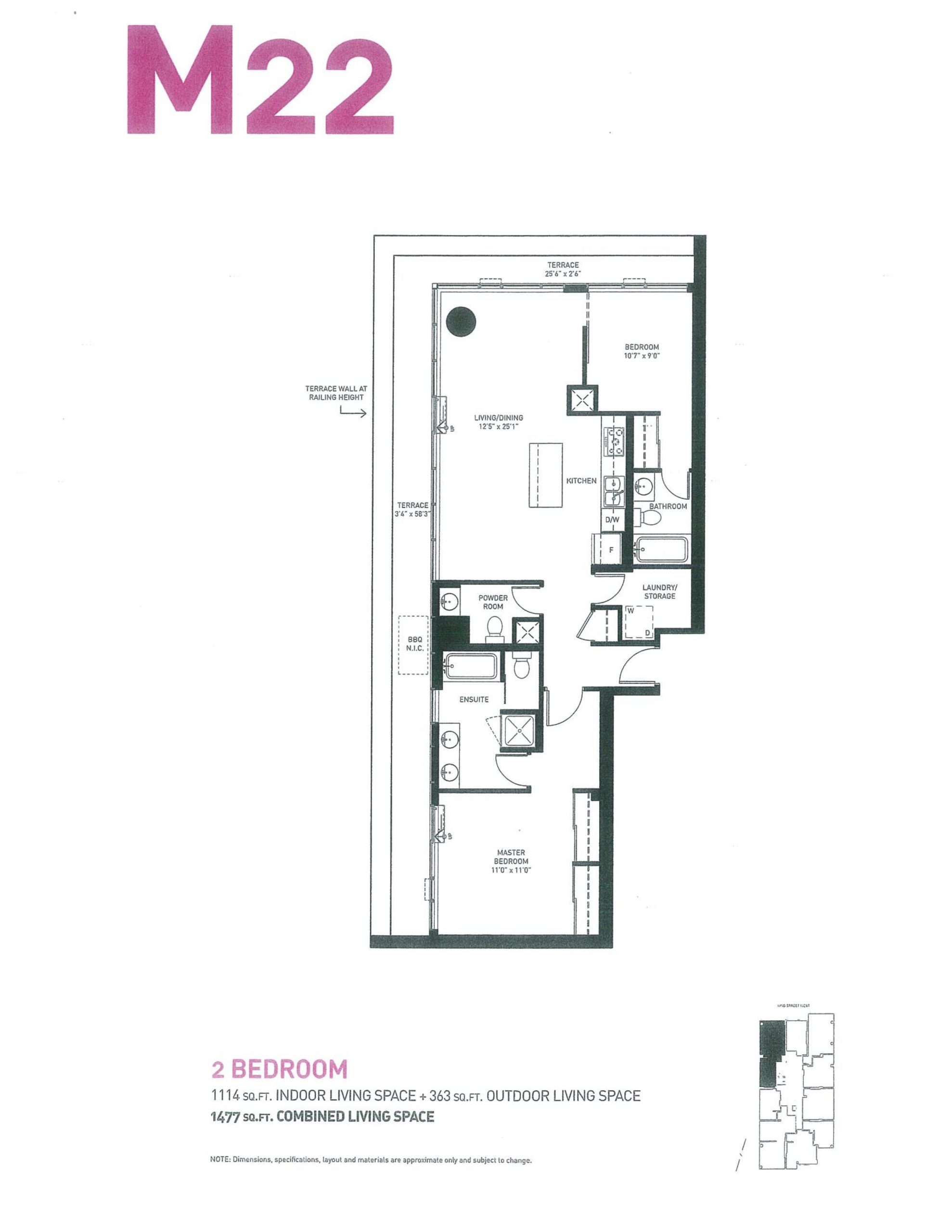 M22 floor plan