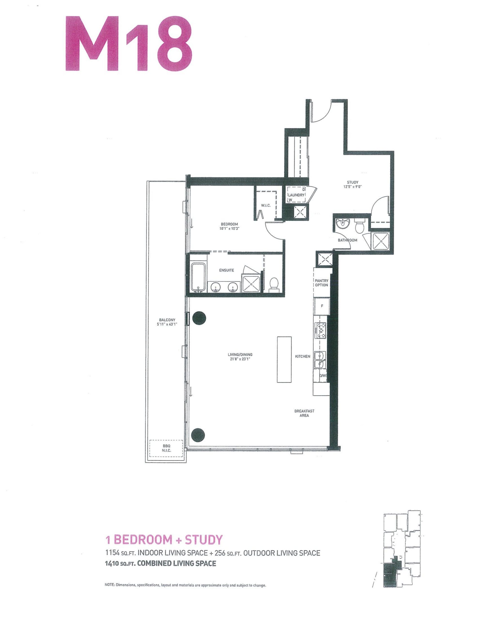 M18 floor plan