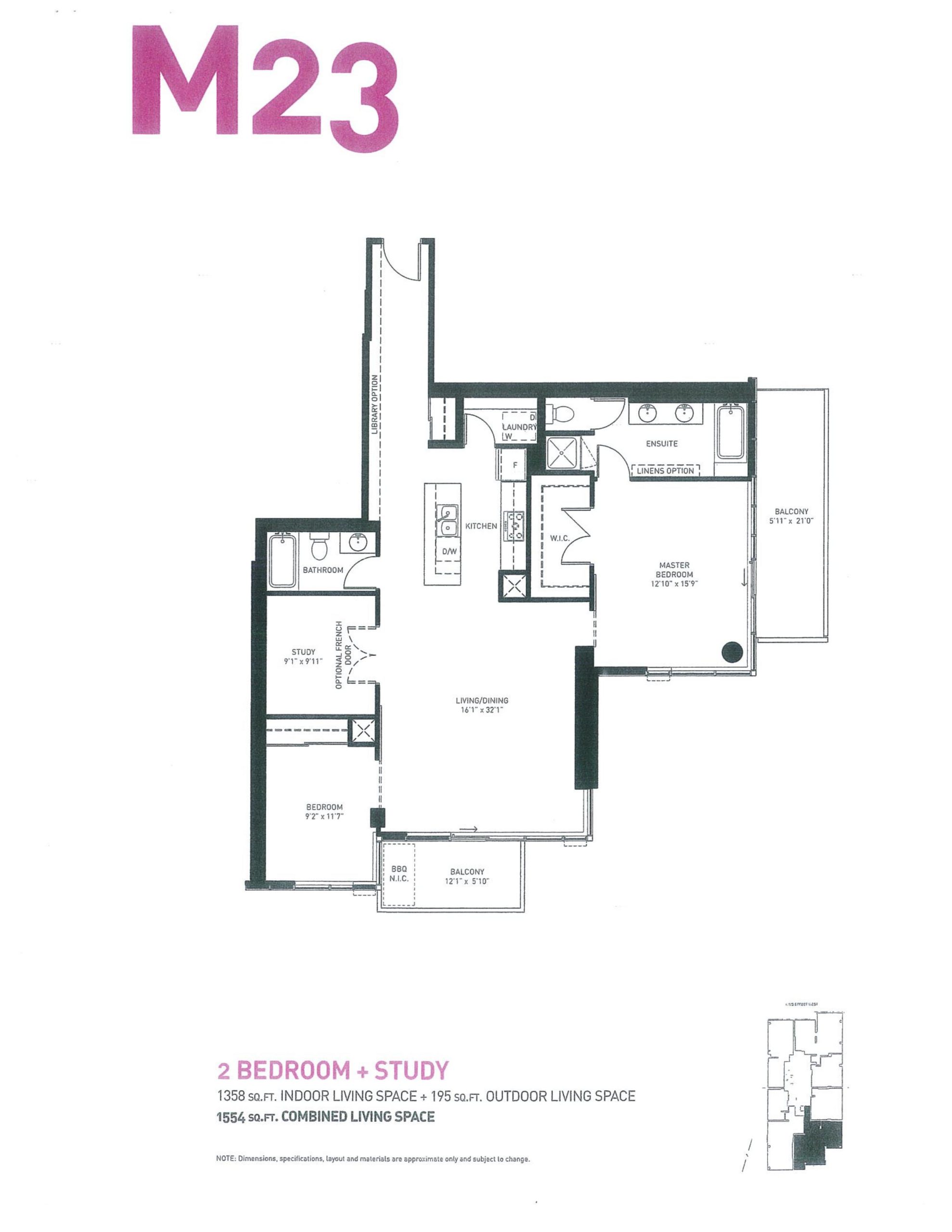 M23 floor plan