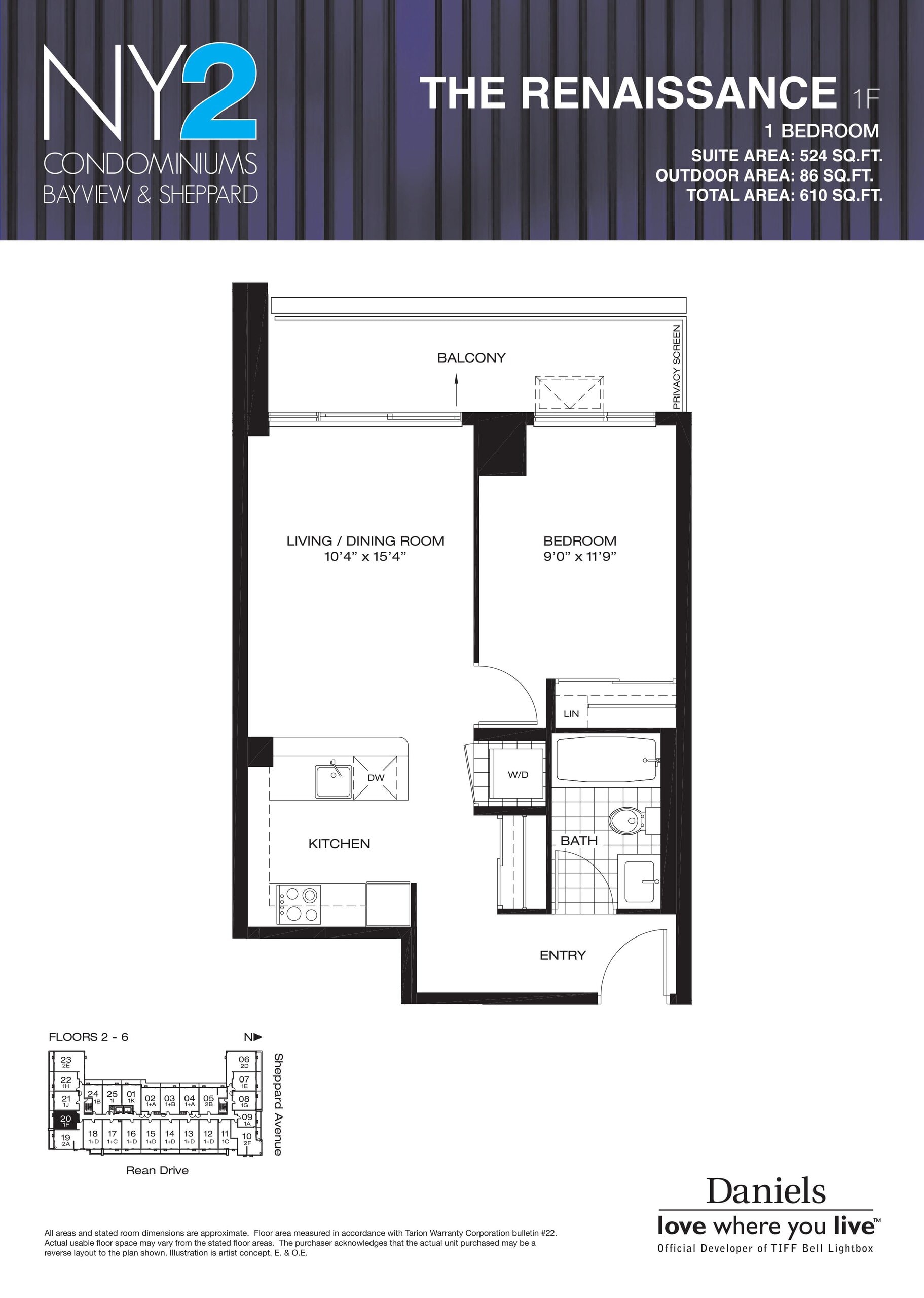 The Renaissance floor plan