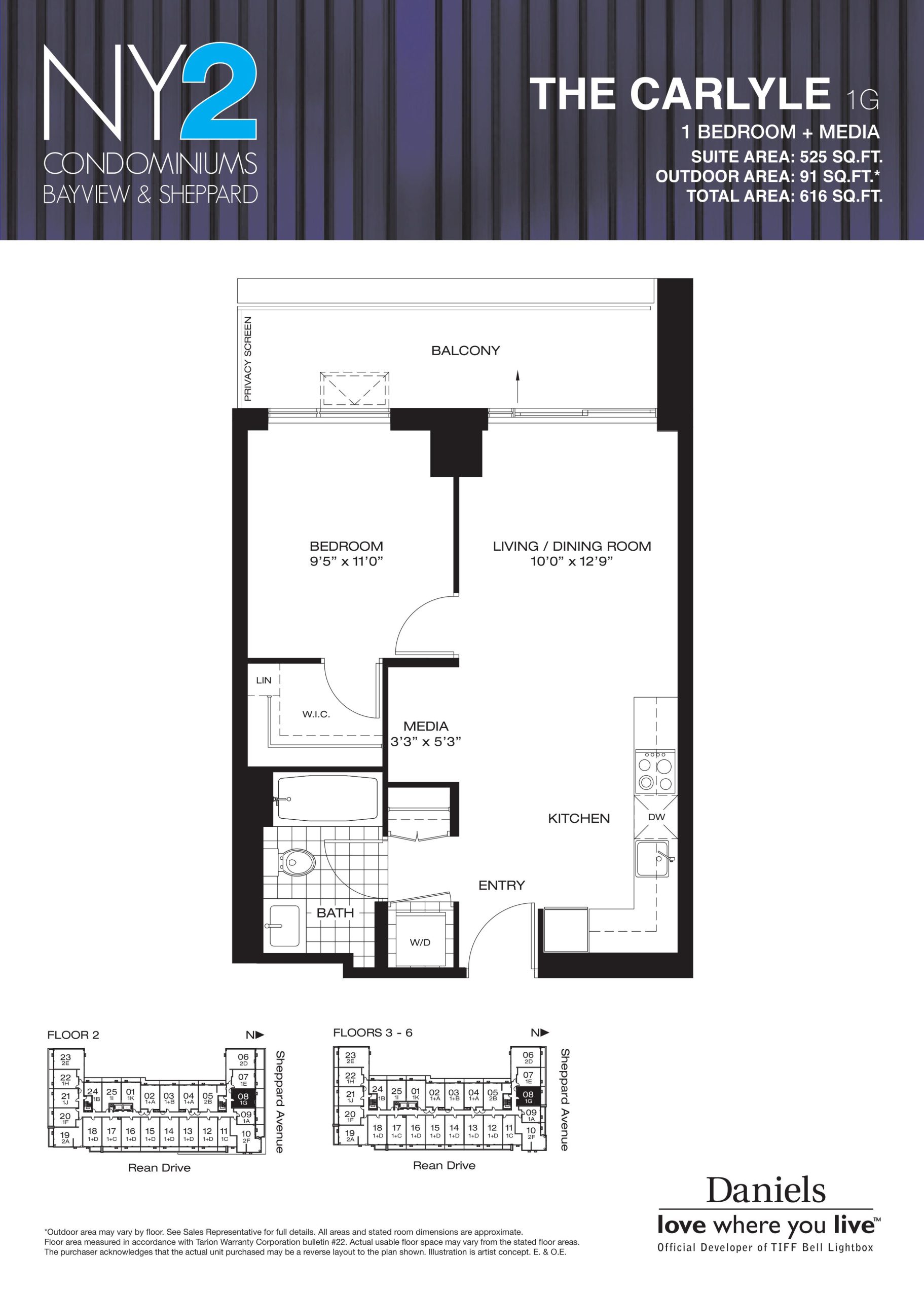 The Carlyle floor plan