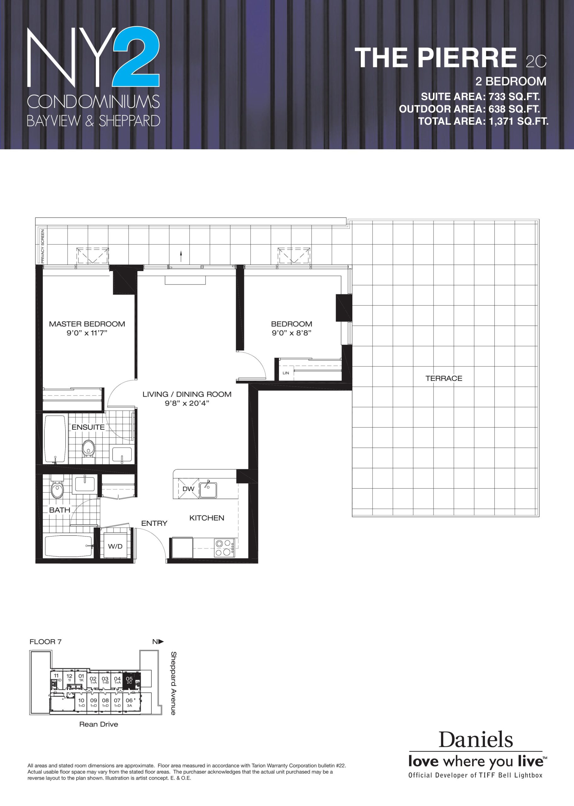 The Pierre floor plan