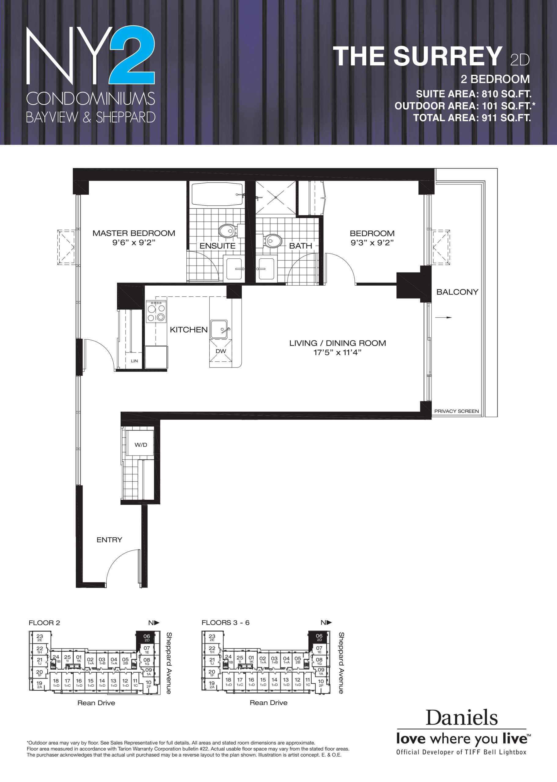 The Surrey floor plan