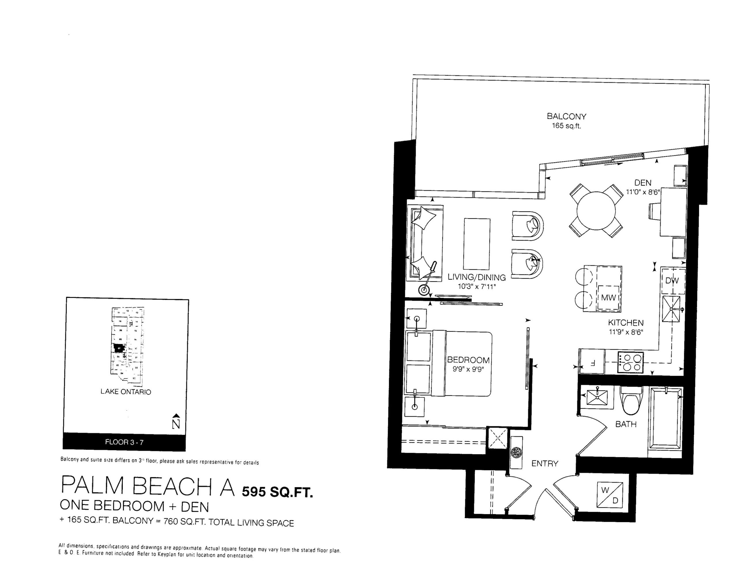 Palm Beach A 595 floor plan