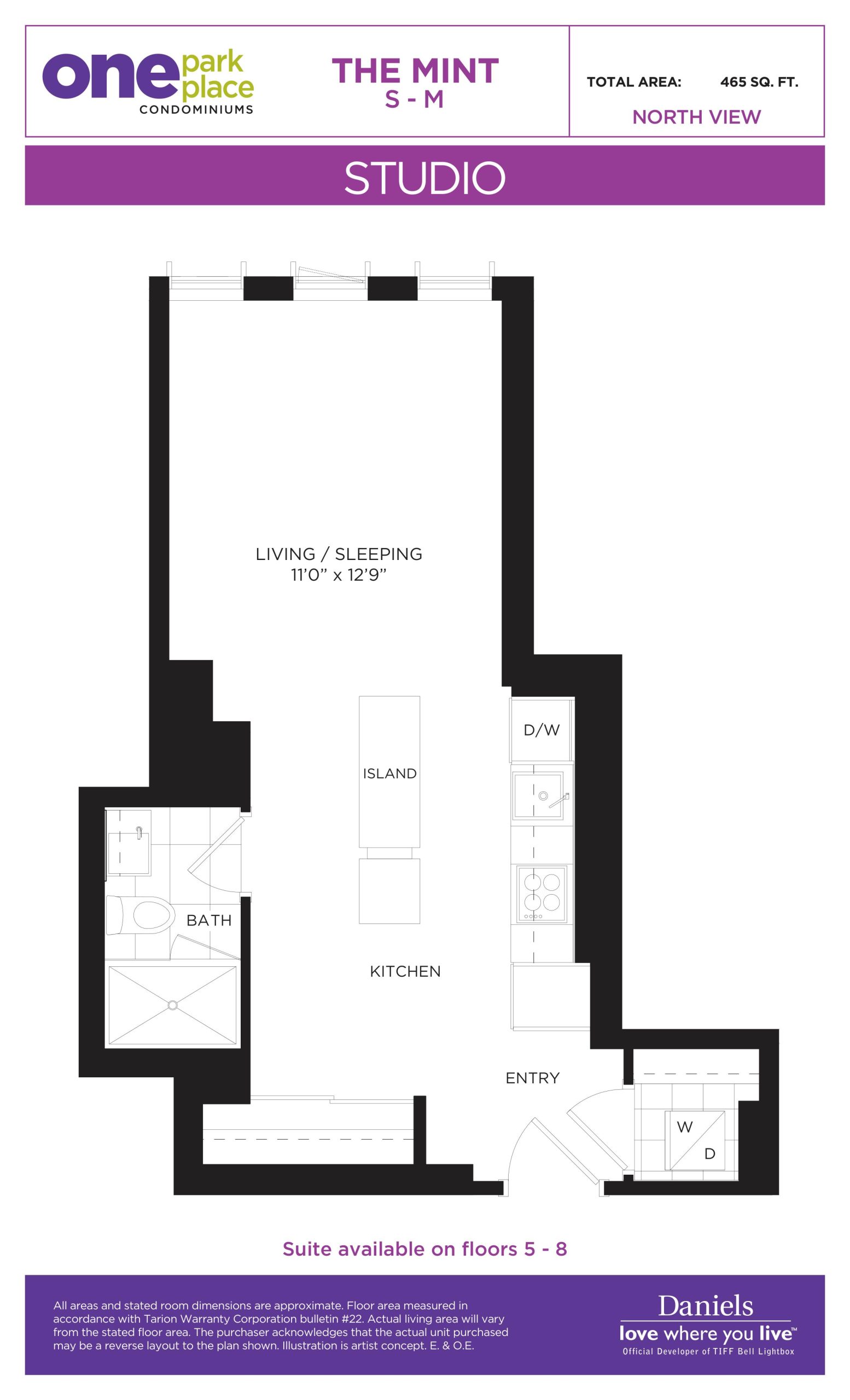 The Mint floor plan