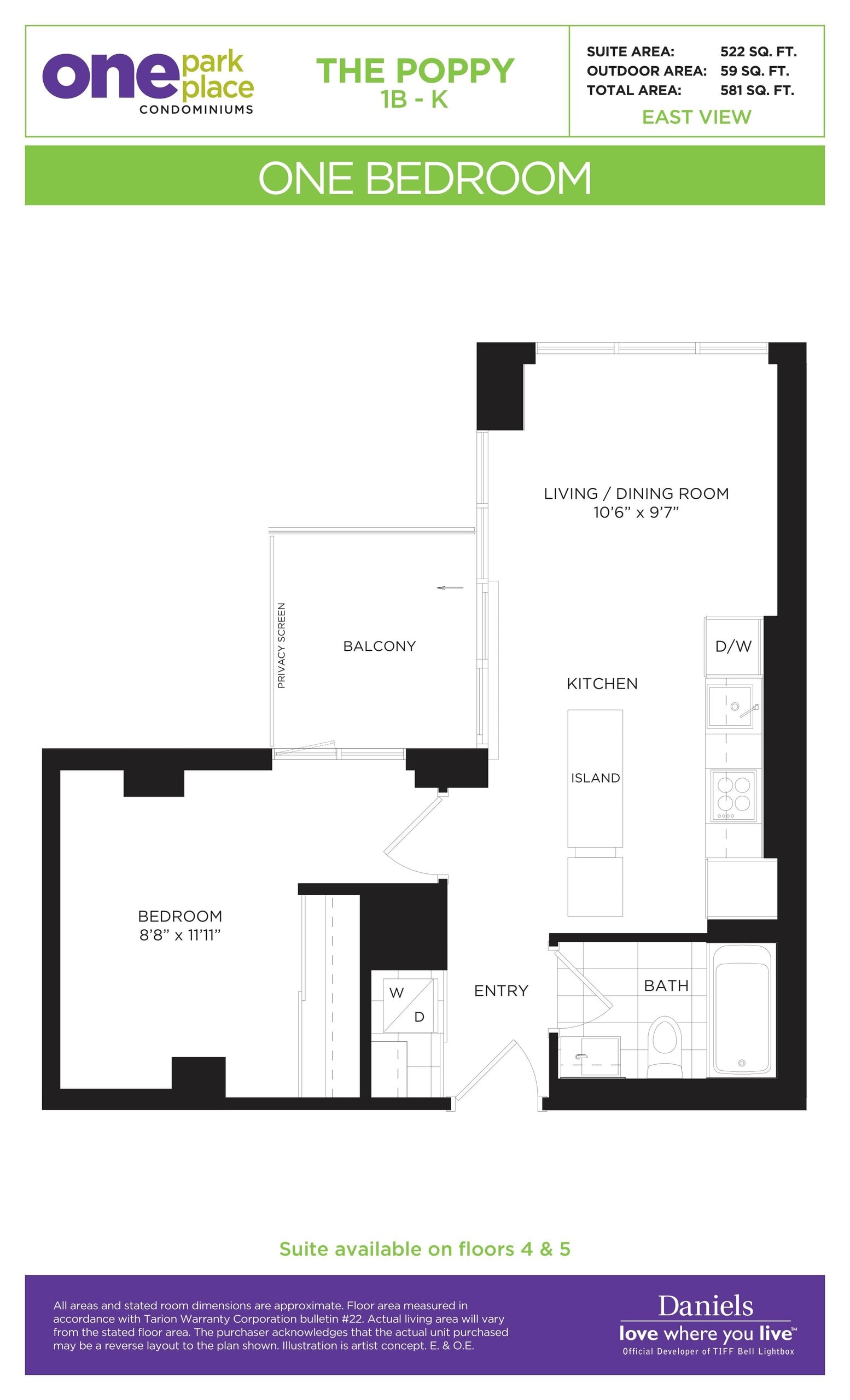 The Poppy floor plan