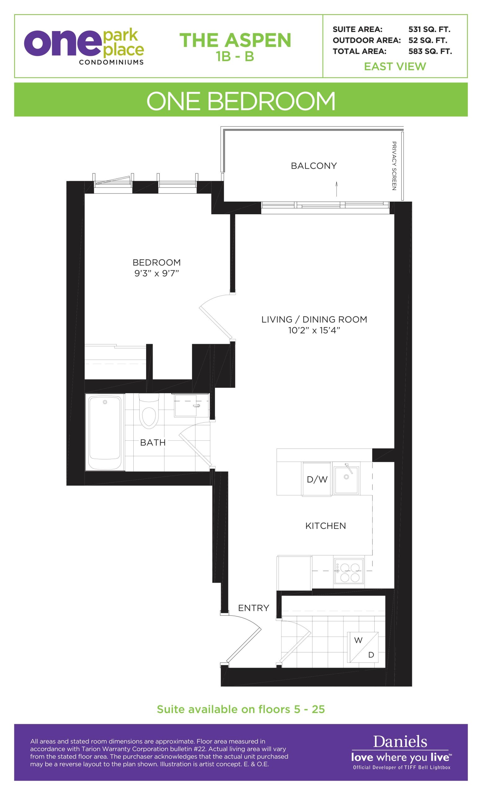 The Aspen floor plan