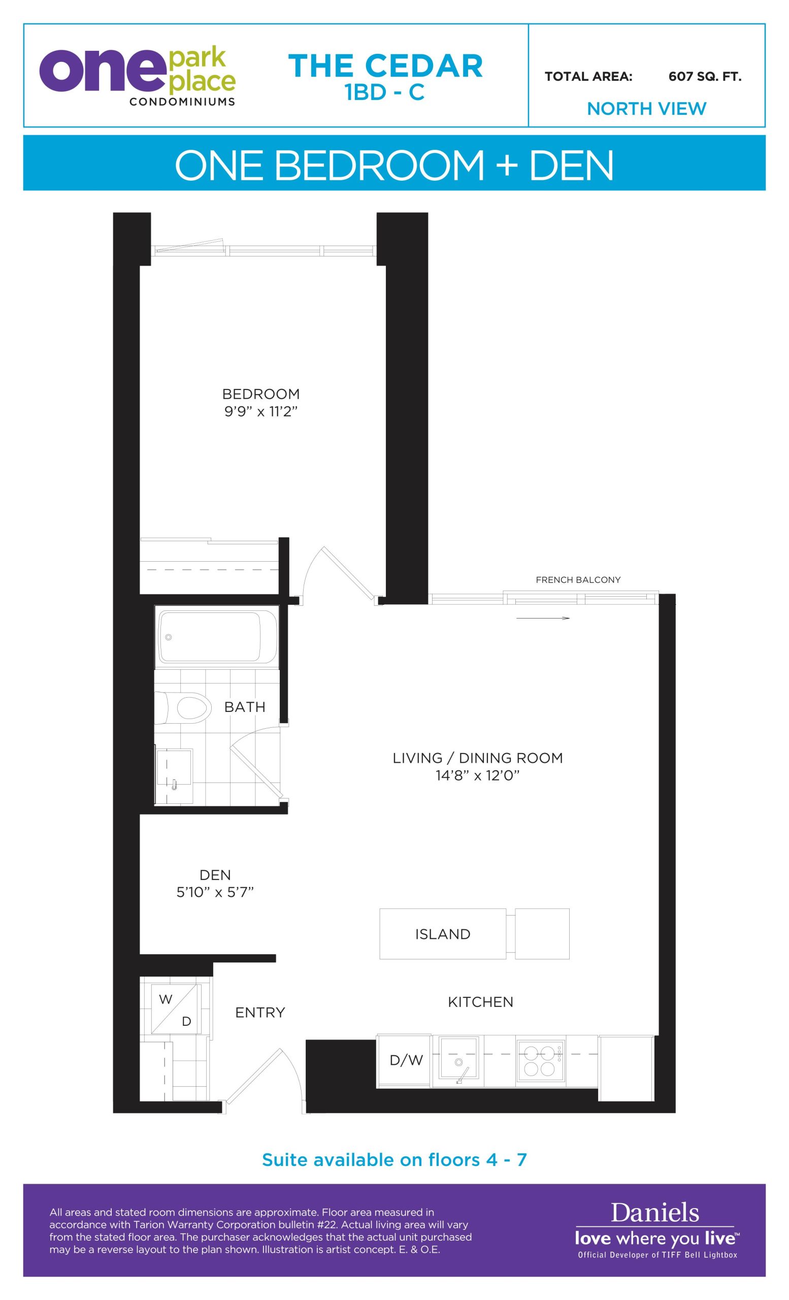 The Cedar floor plan
