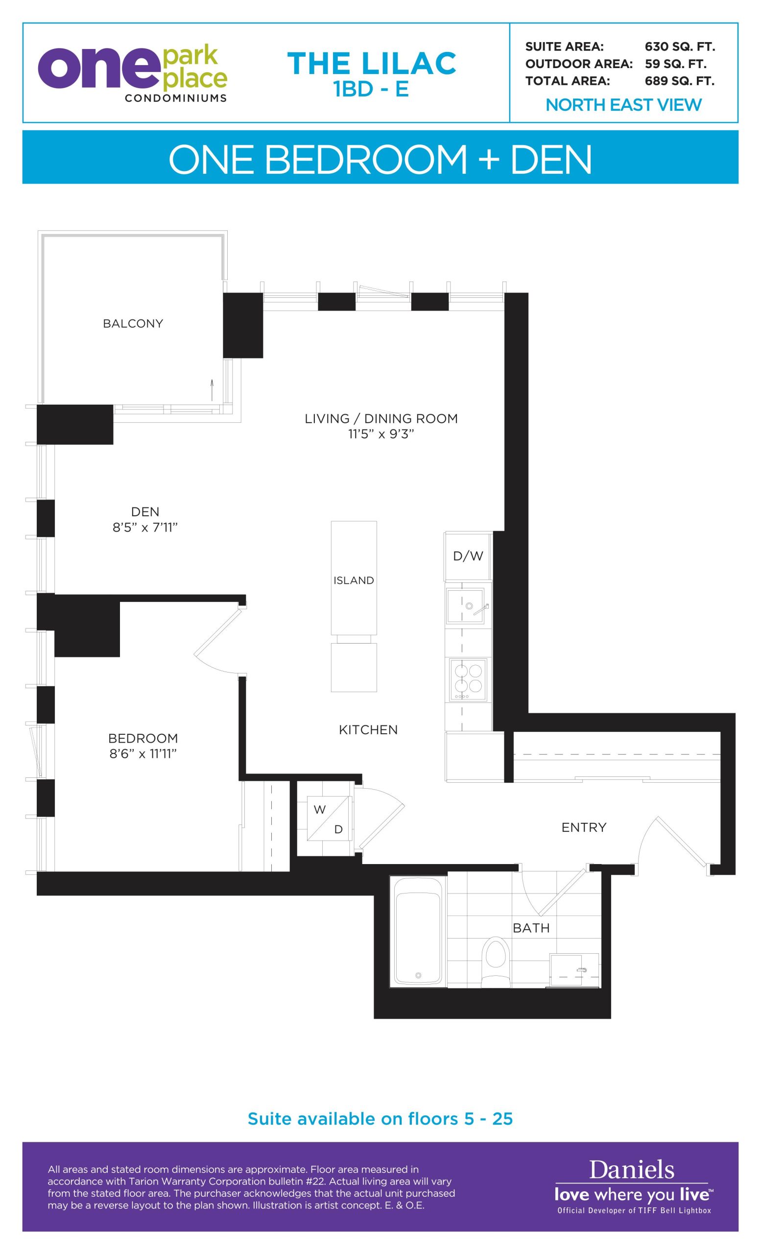 The Lilac floor plan