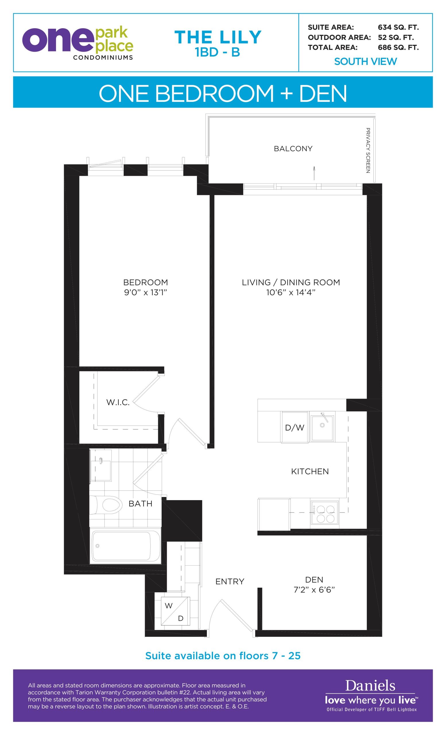 The Lily floor plan