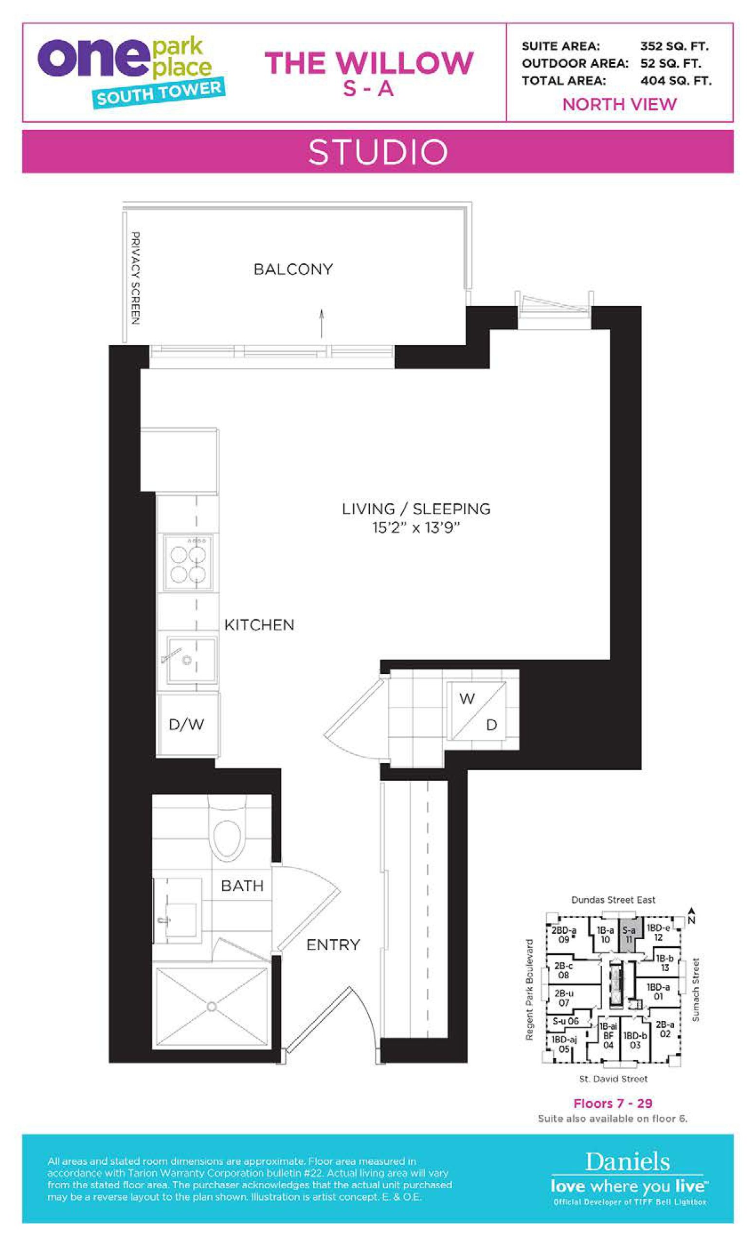 The Willow floor plan