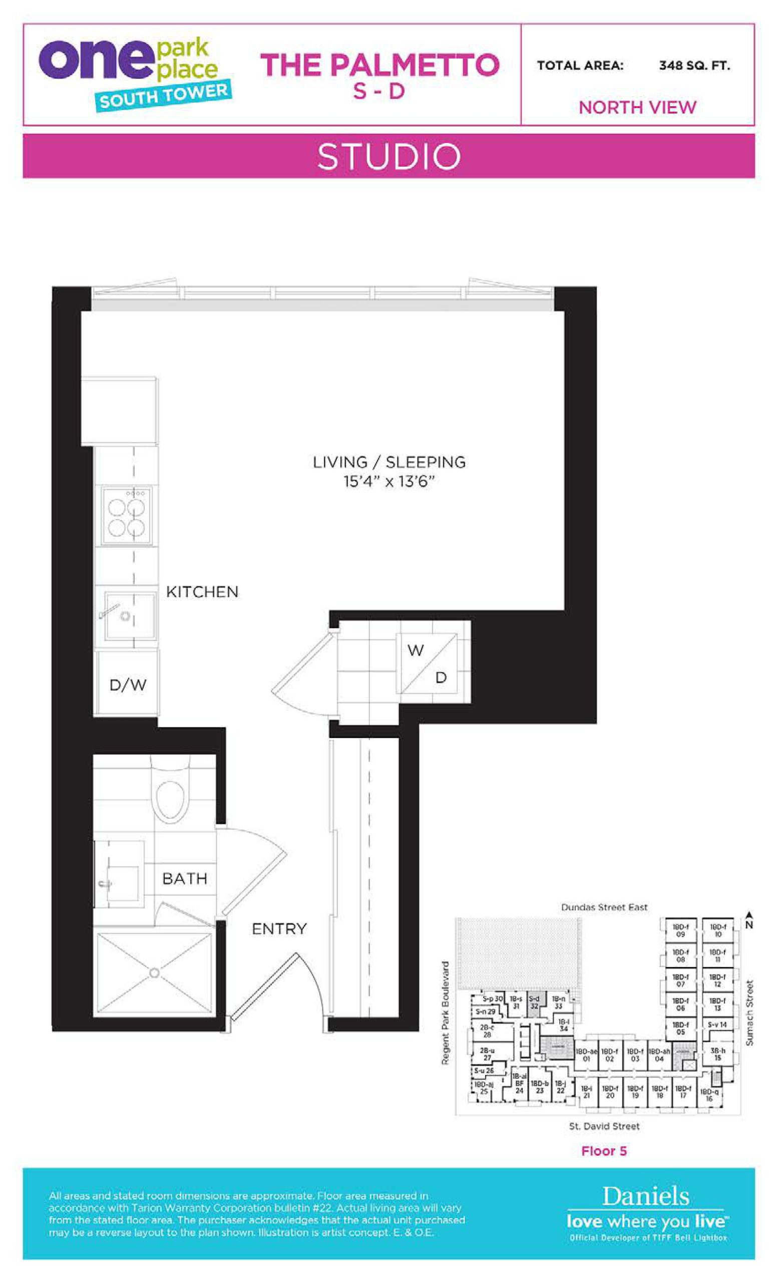 The Palmetto floor plan