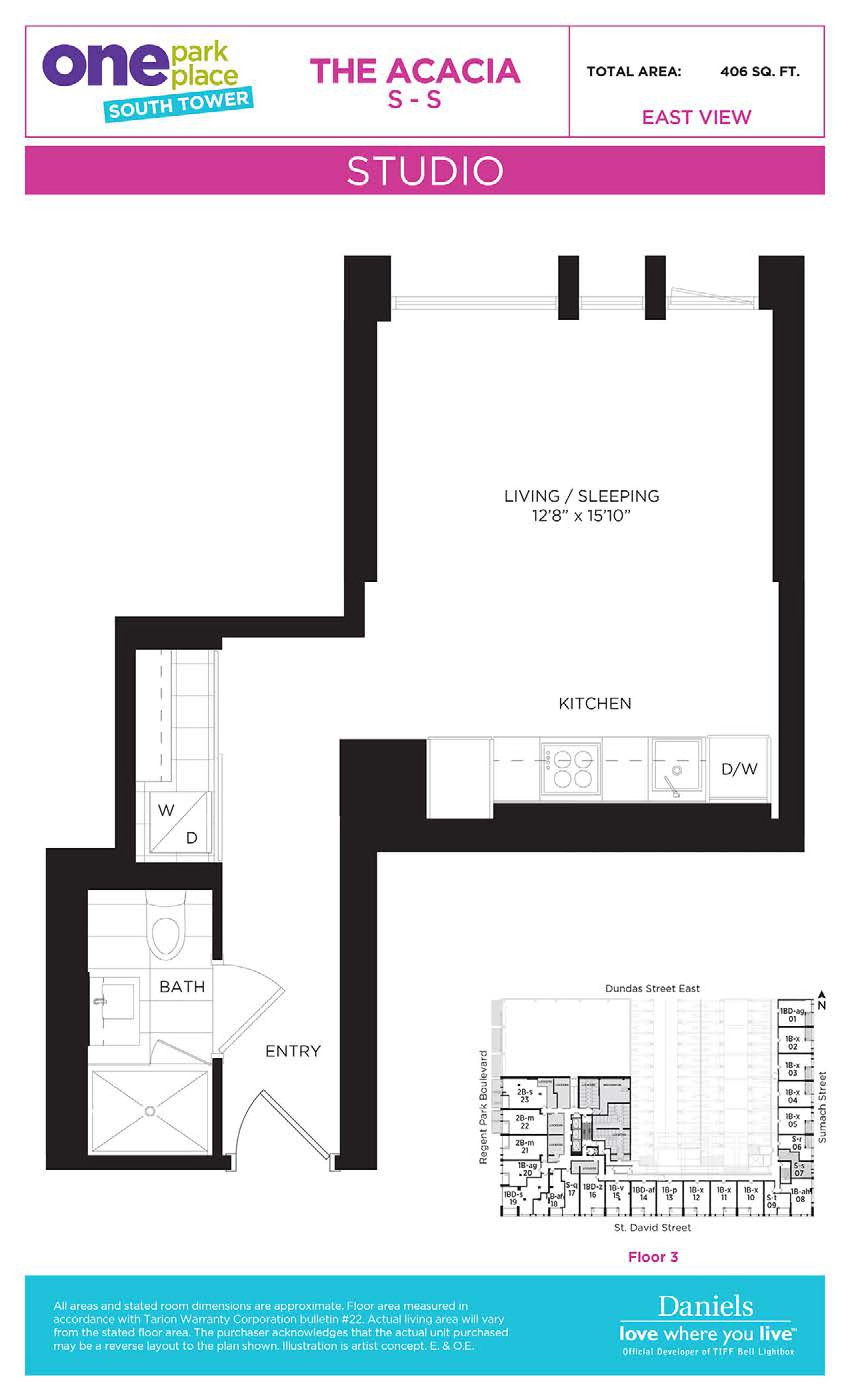 The Acacia floor plan