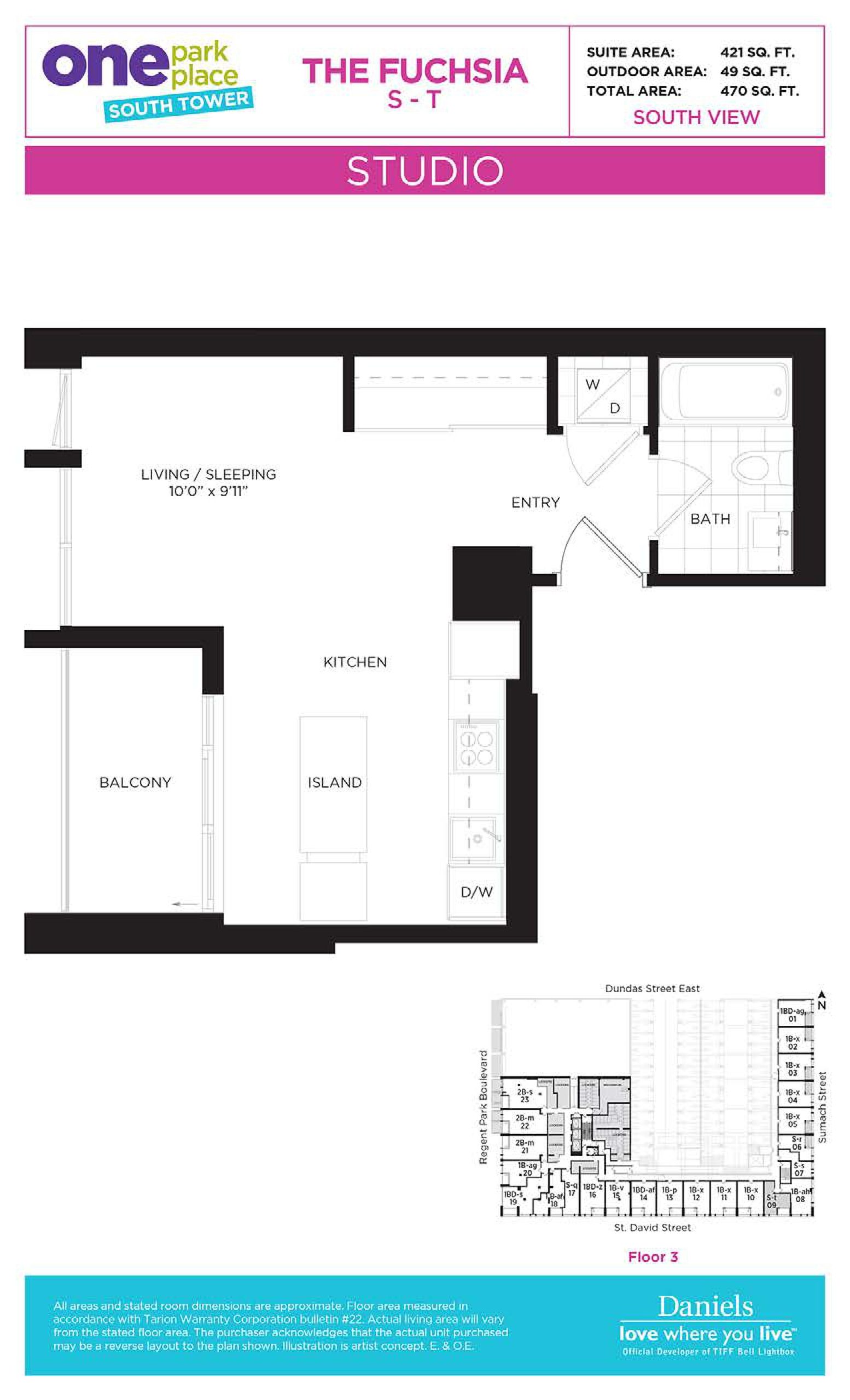 The Fuchsia floor plan