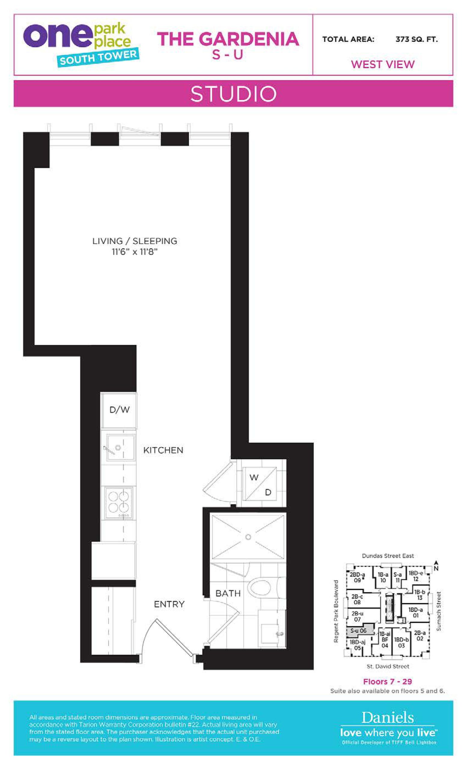 The Gardenia floor plan