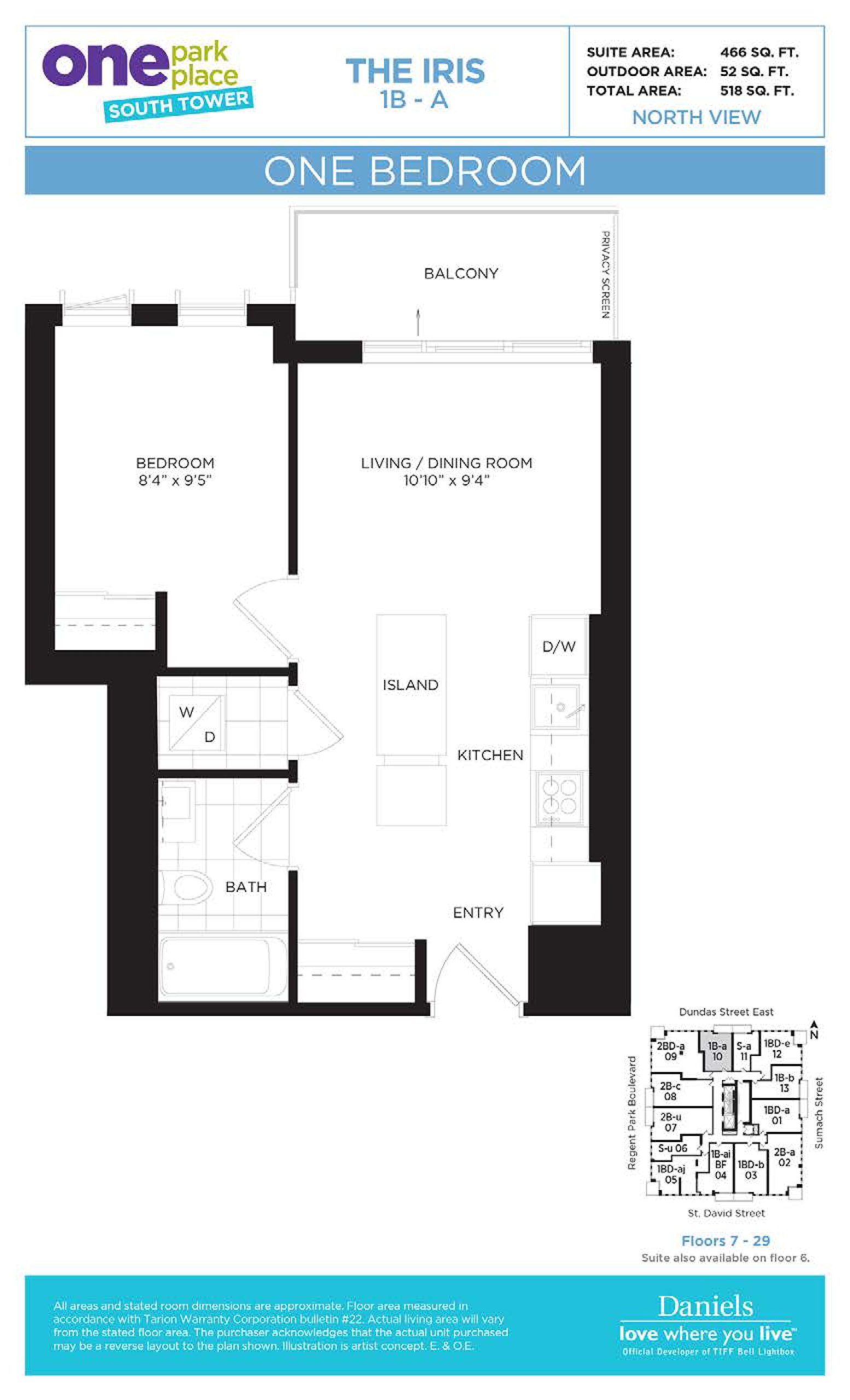 The Iris floor plan