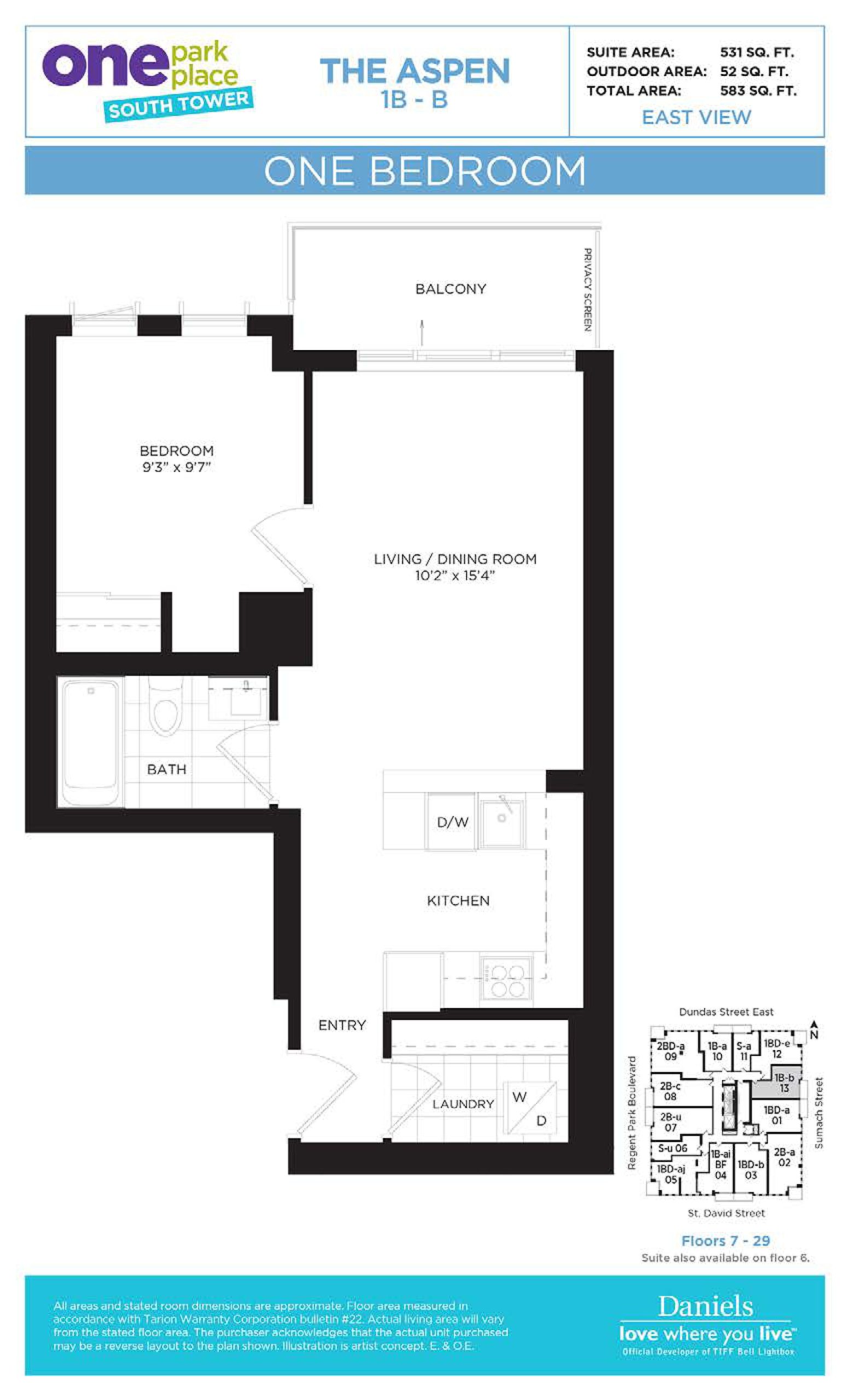 The Aspen floor plan