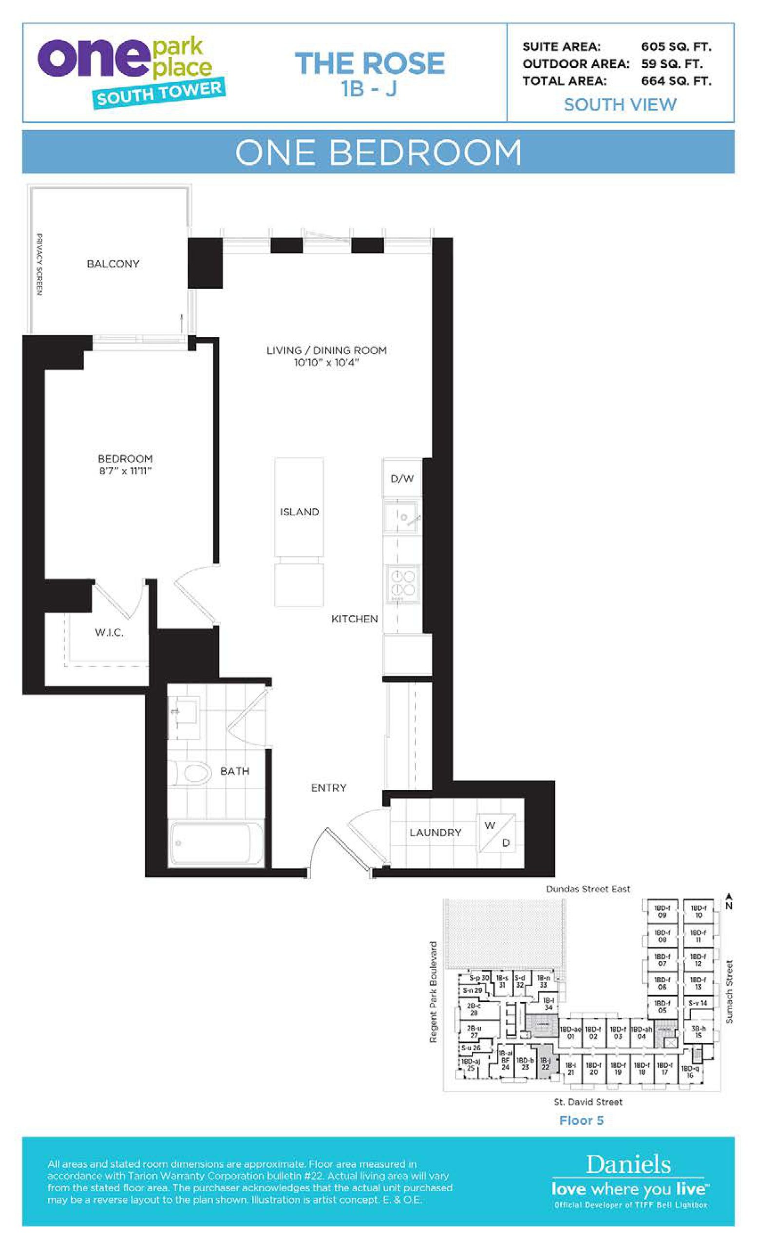 The Rose floor plan