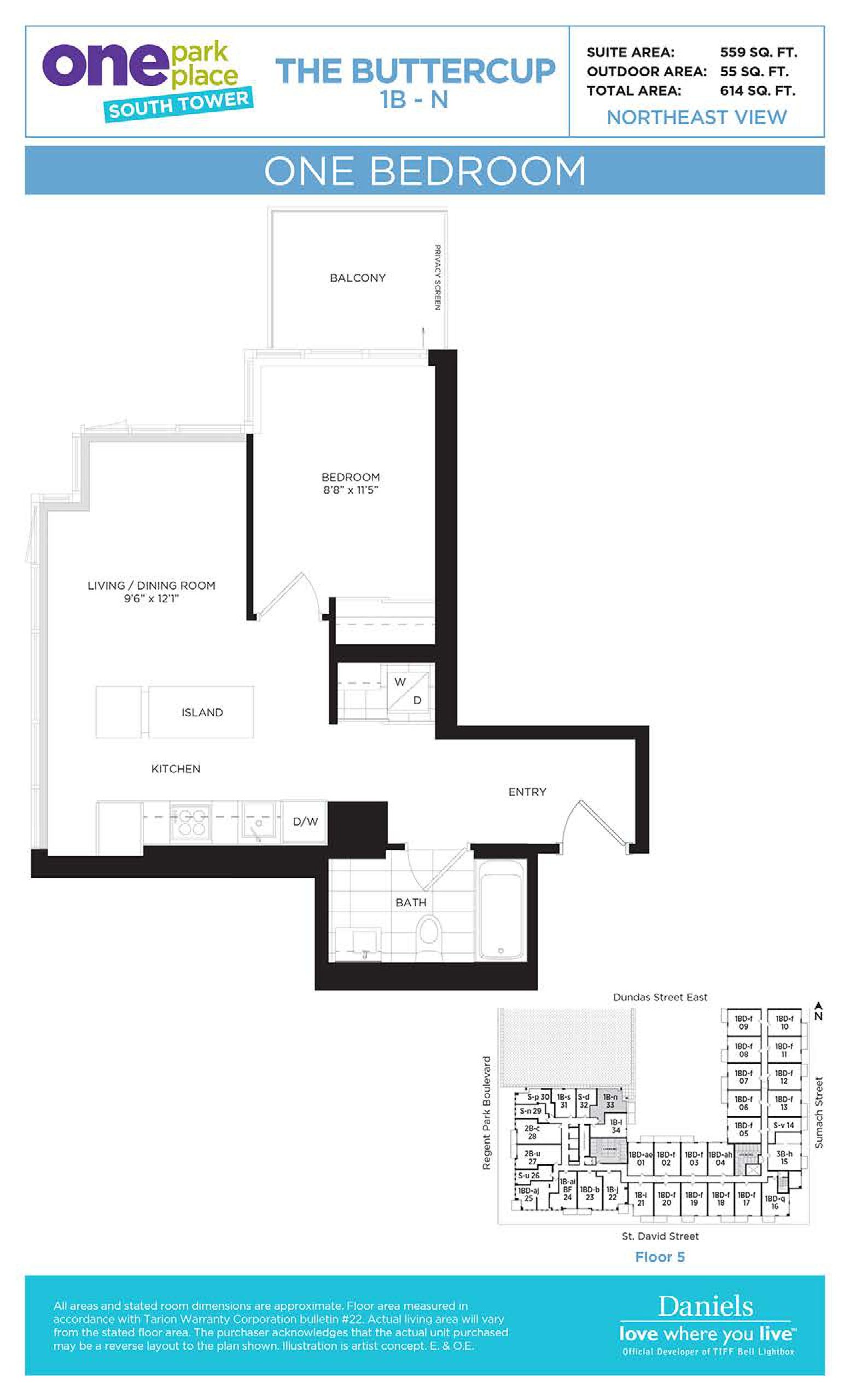 The Buttercup floor plan