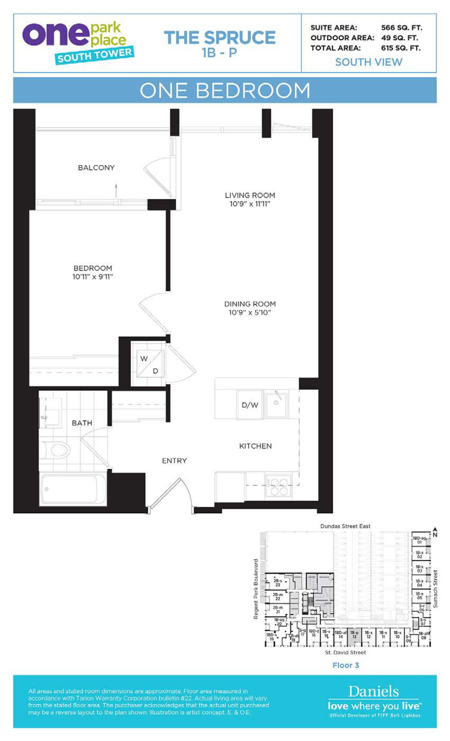 The Spruce floor plan