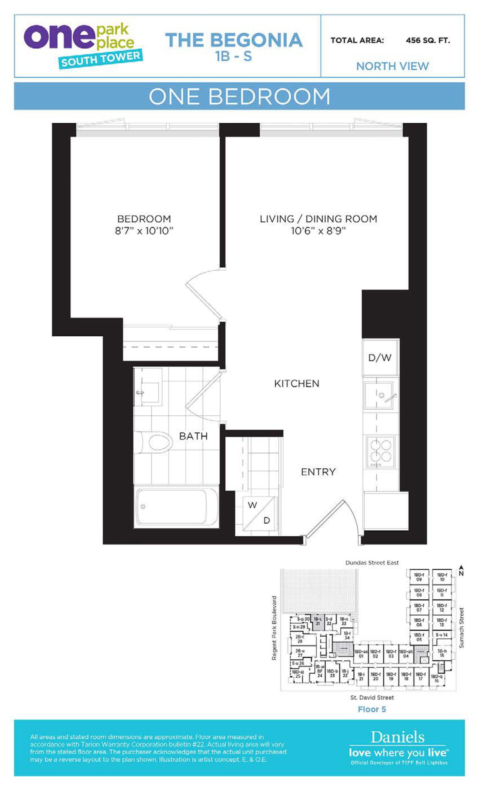 The Begonia floor plan
