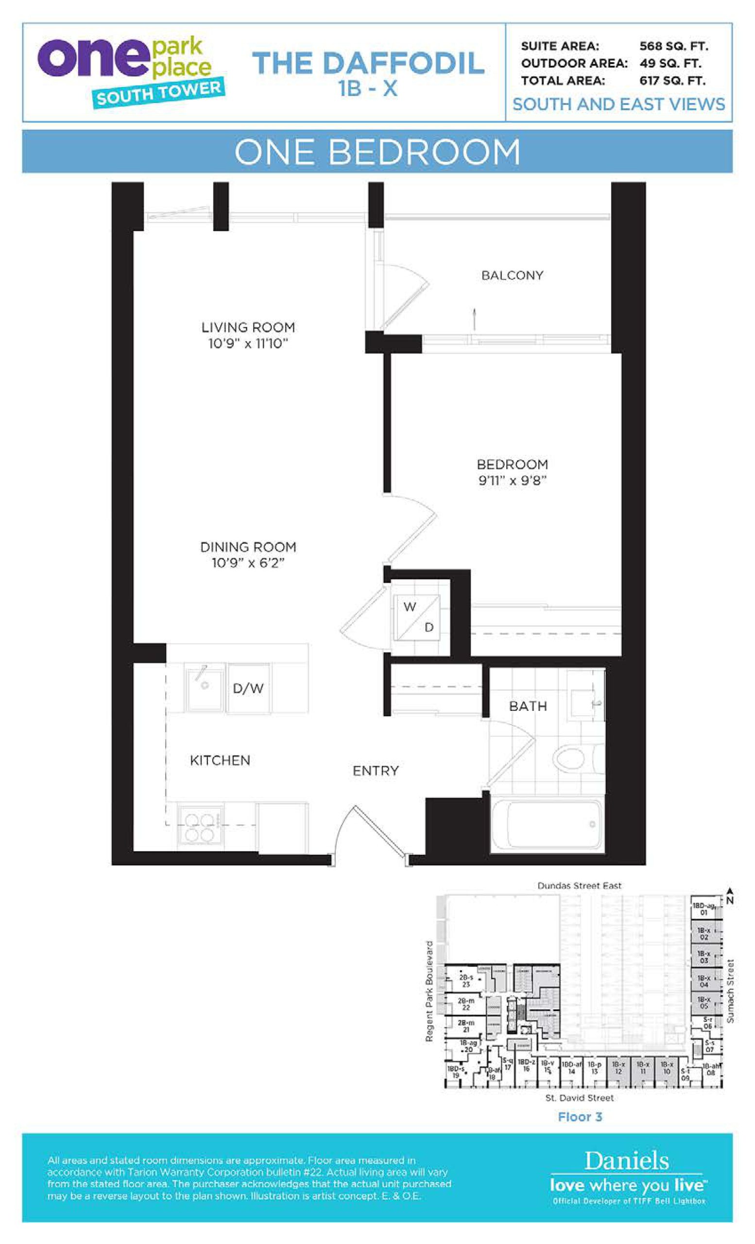 The Daffodil floor plan