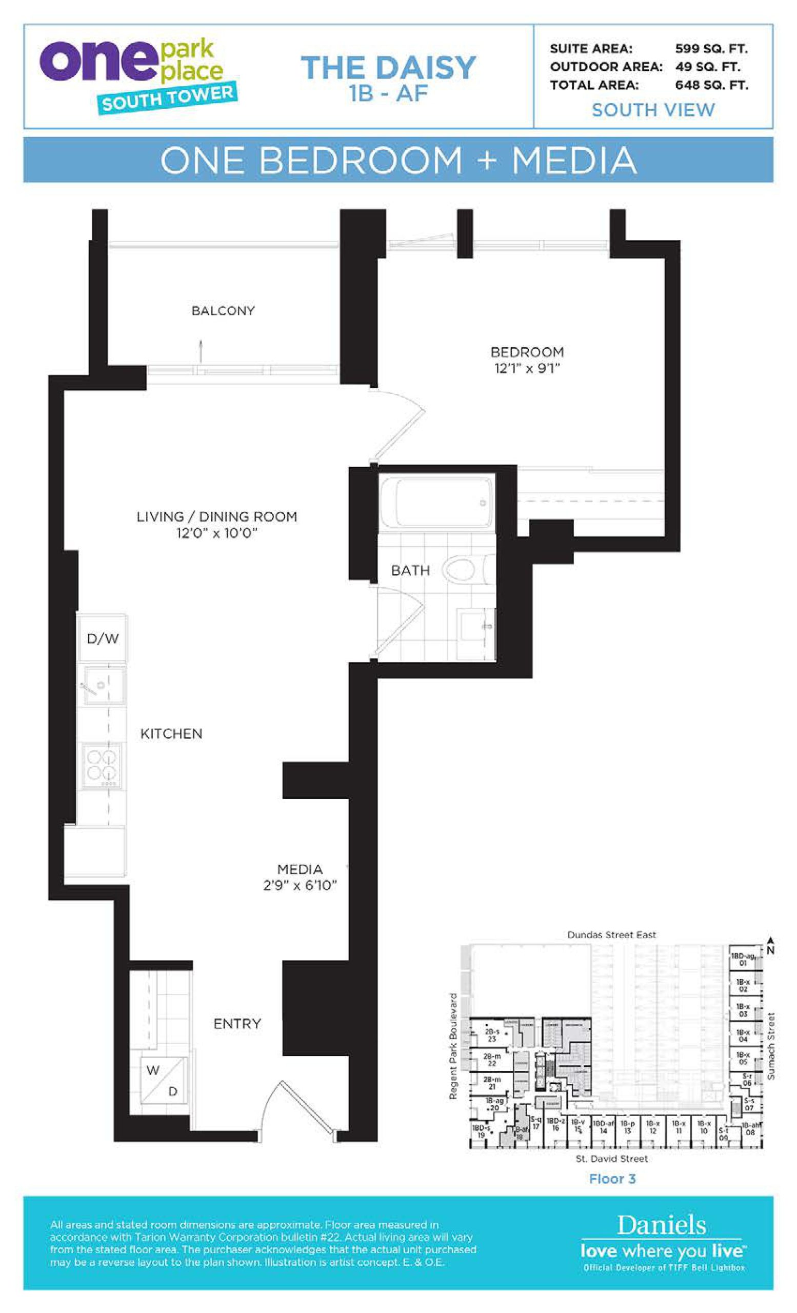 The Daisy floor plan