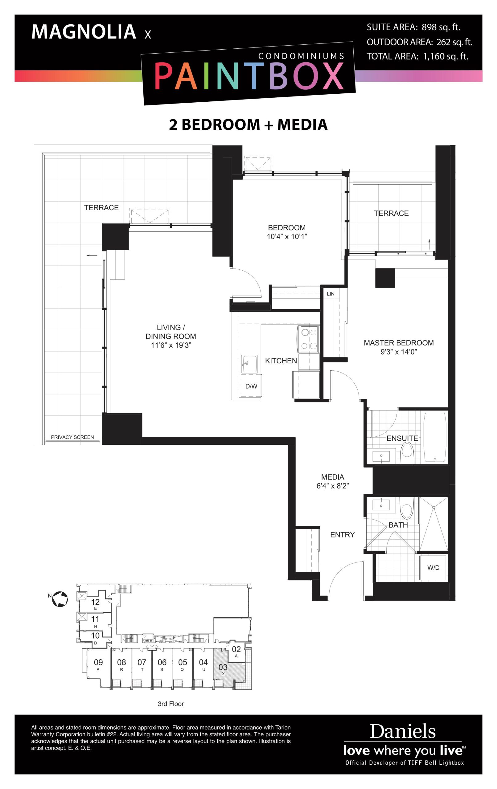 Magnolia X floor plan