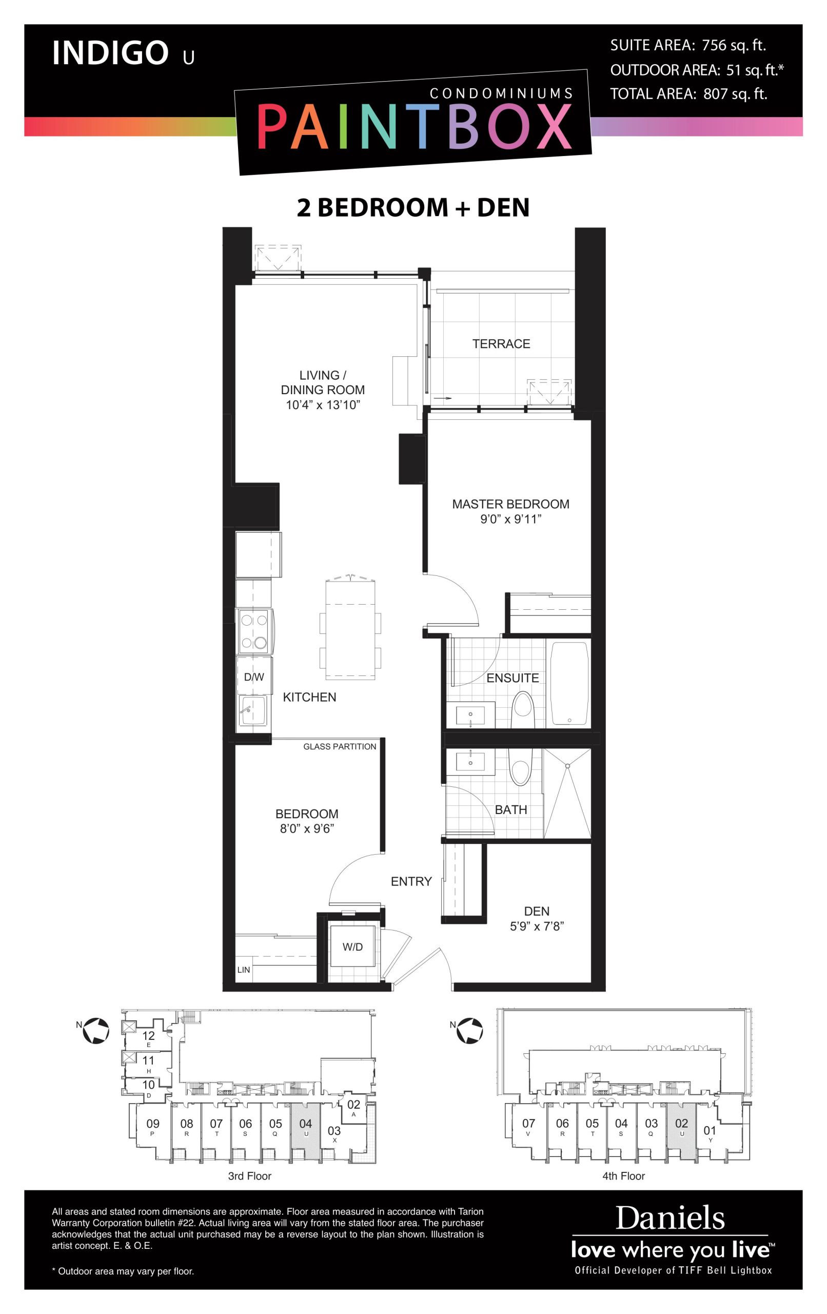 Indigo U floor plan