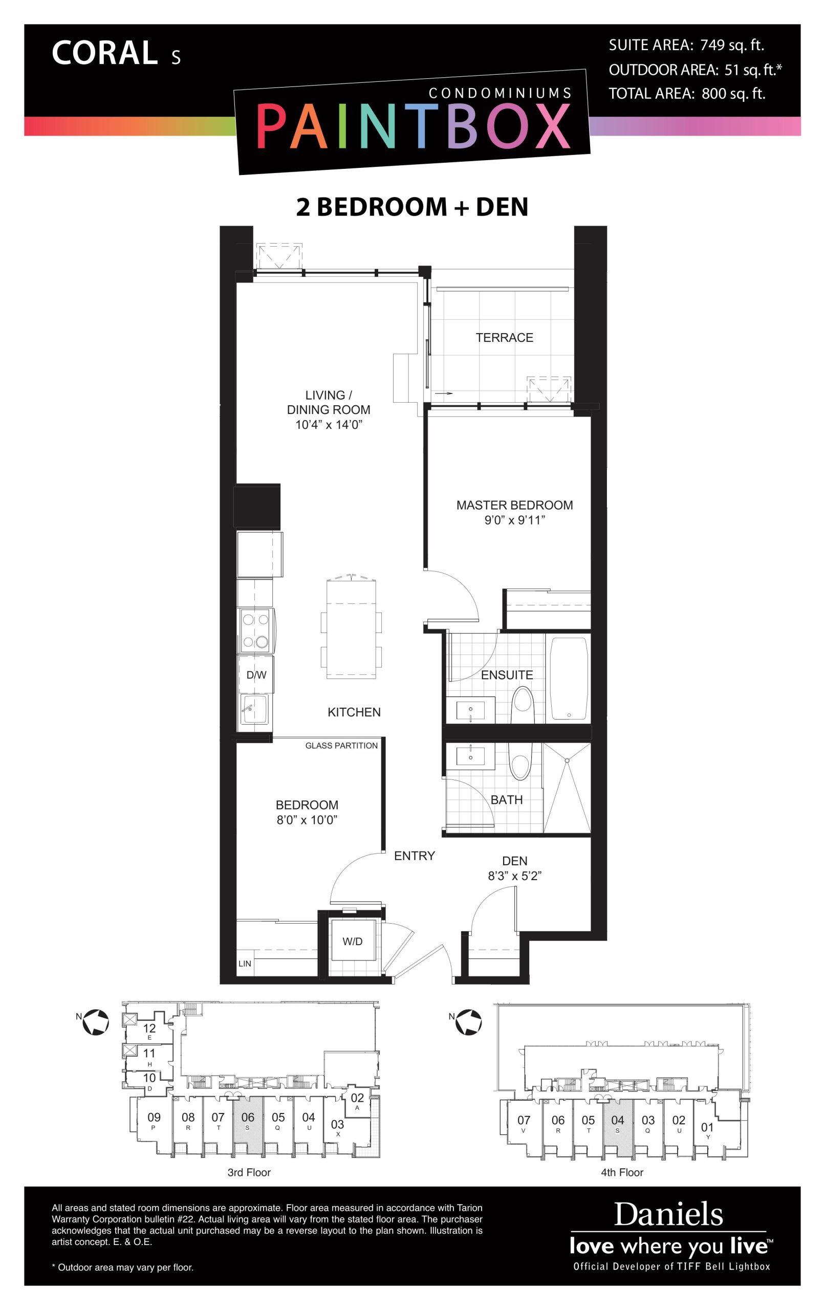 Coral S floor plan
